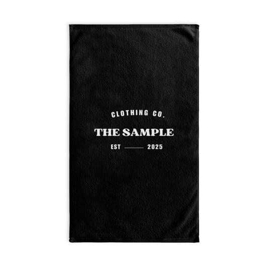 Black Hand Towel - "The Sample Clothing Co. Collective" Design