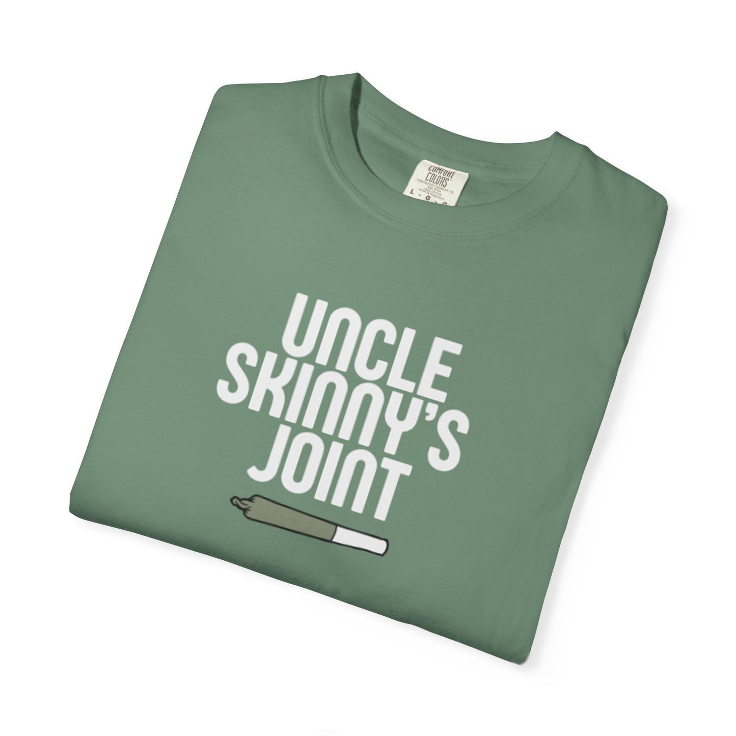 (Unisex) Comfortable Tee - “Uncle Skinny’s Joint” Design
