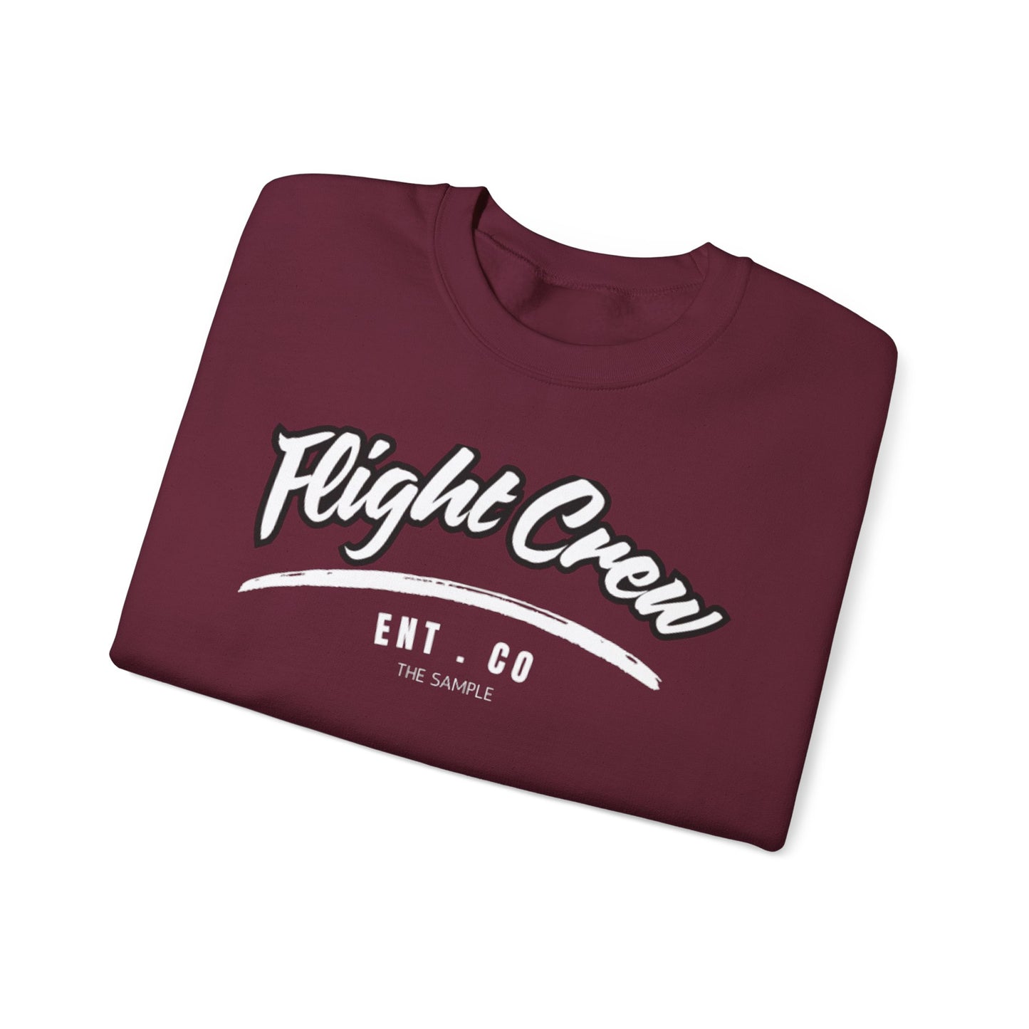 Unisex Heavy Blend™ Crewneck Sweatshirt - "Flight Crew" Design