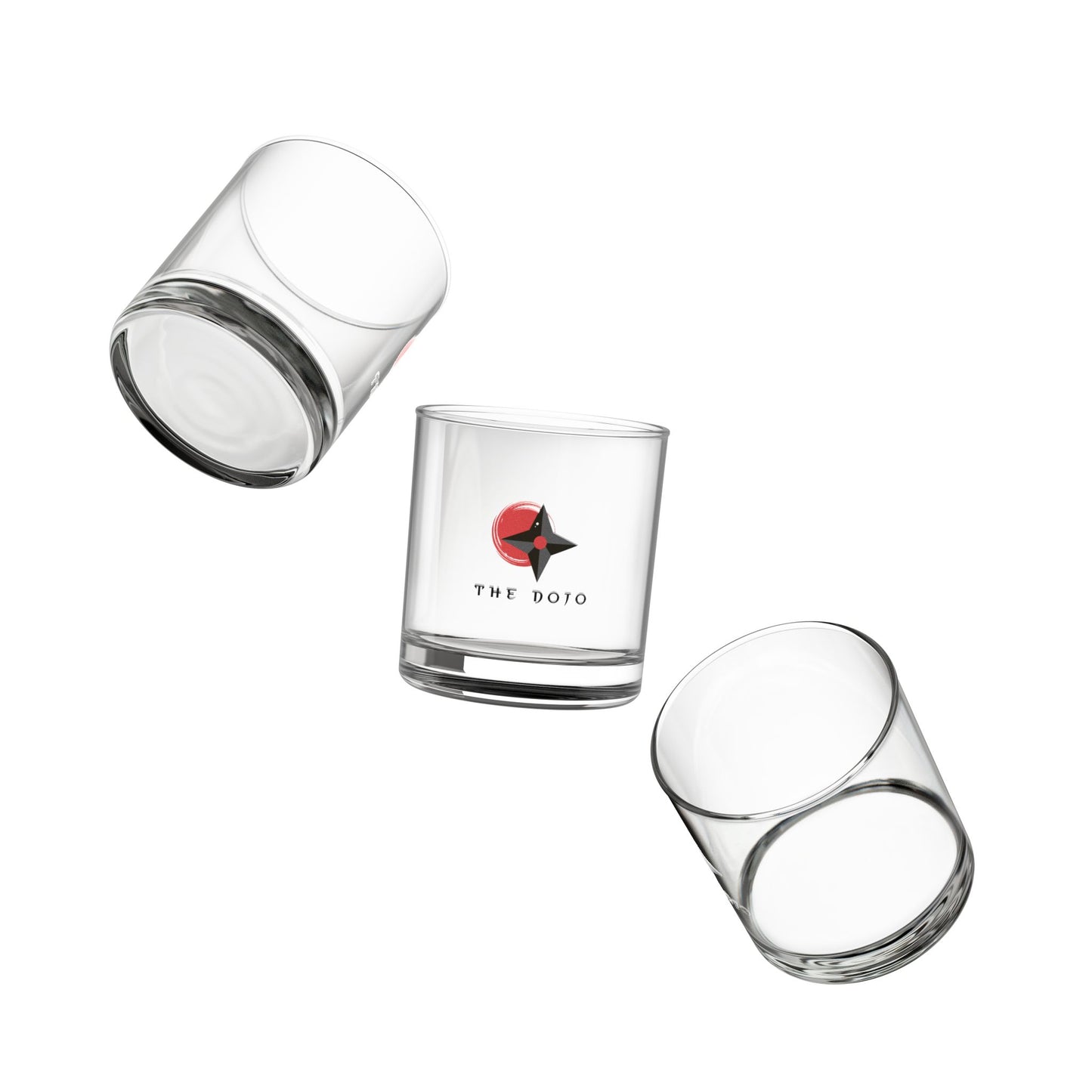 (10oz) Rocks Glass - “The Dojo” Design