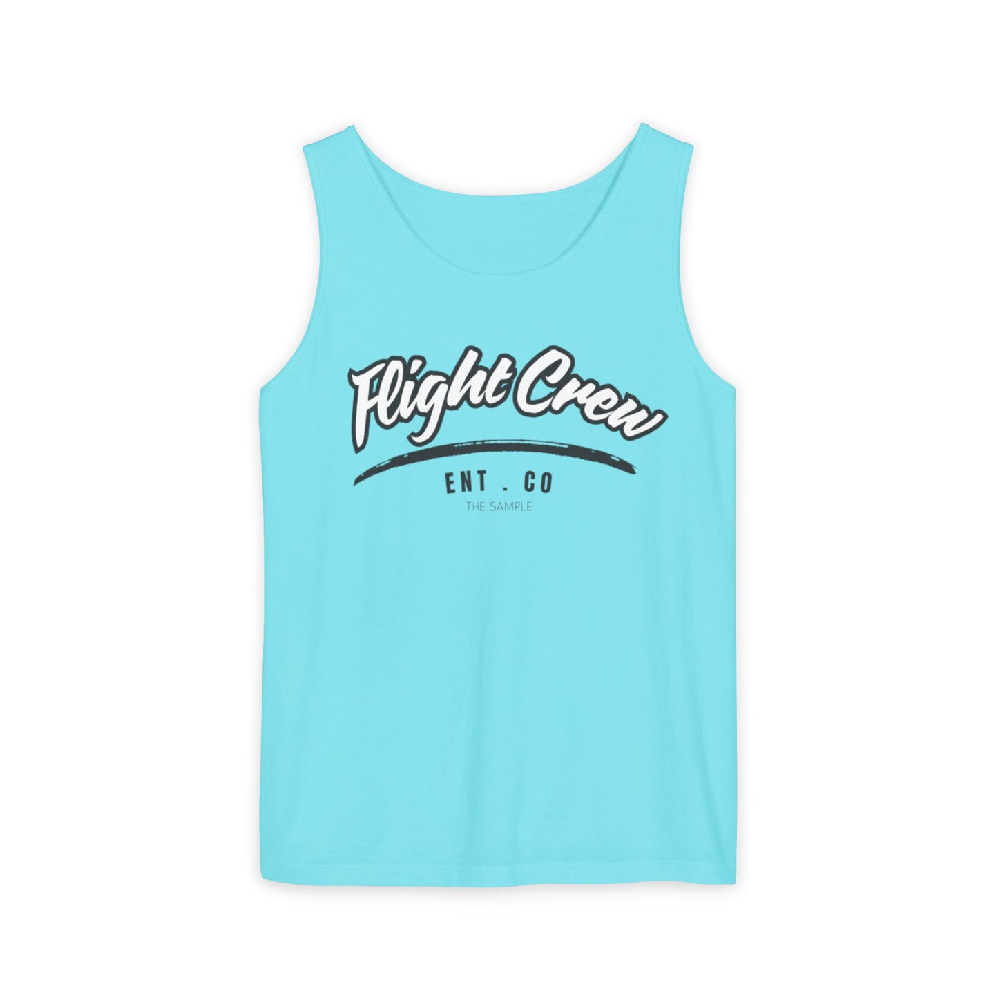Unisex Garmented-Tank Top - "Flight Crew" Design