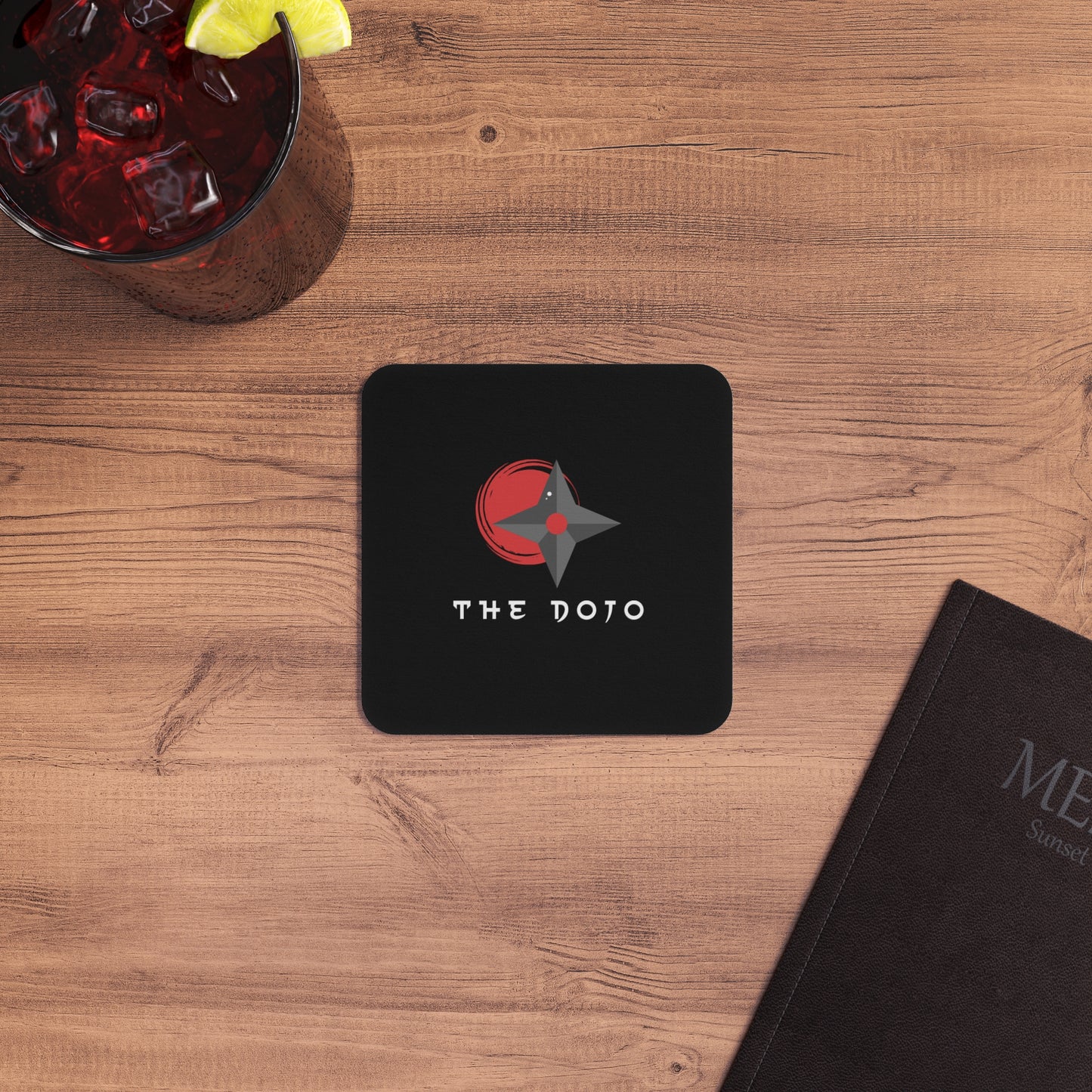 Coasters Set - “The Dojo” Design (50 or 100 pcs)