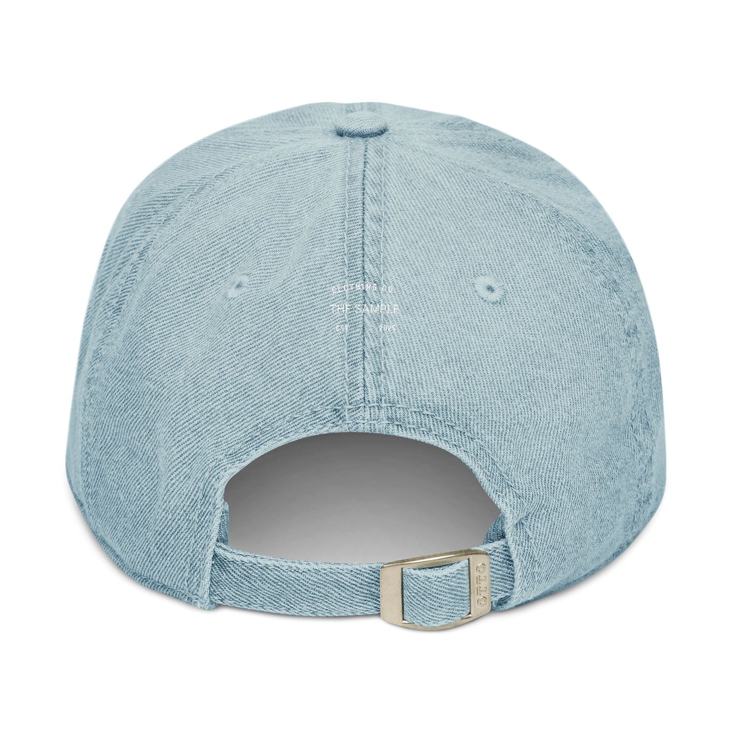 Unisex Embroidered Denim Hat - “Flight Crew ENT” Design