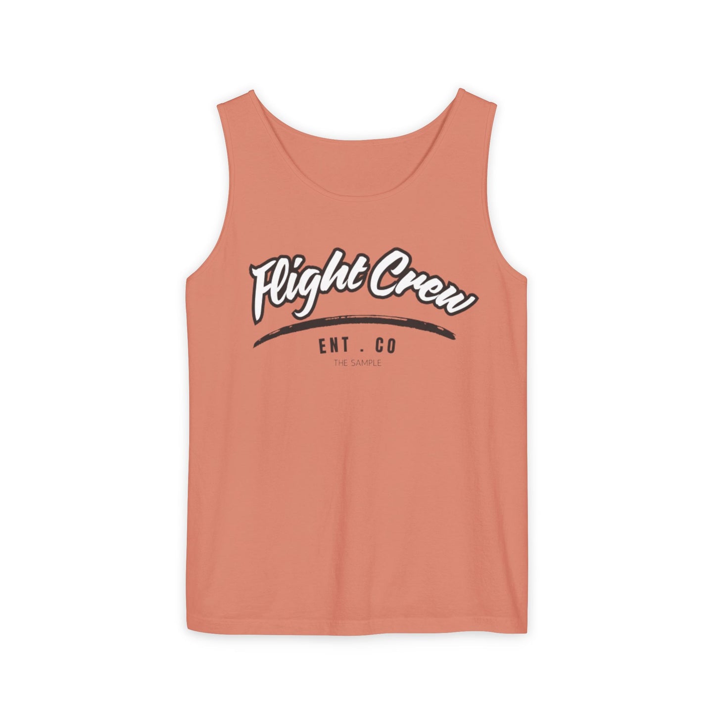 Unisex Garmented-Tank Top - "Flight Crew" Design
