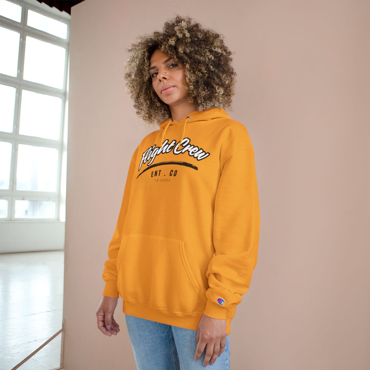Champion Hoodie - "Flight Crew" Design