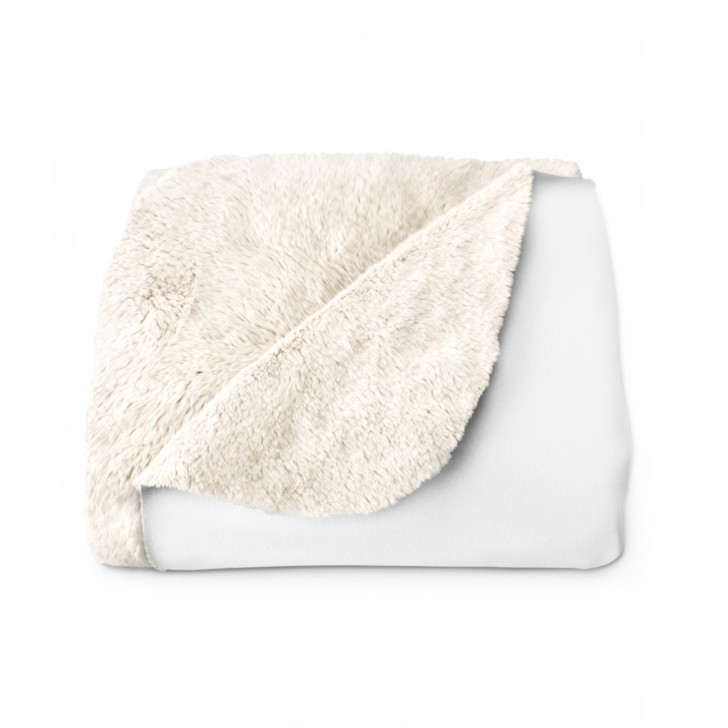 Cozy Sherpa Fleece Blanket - “Suga Shacc” Design for Ultimate Comfort