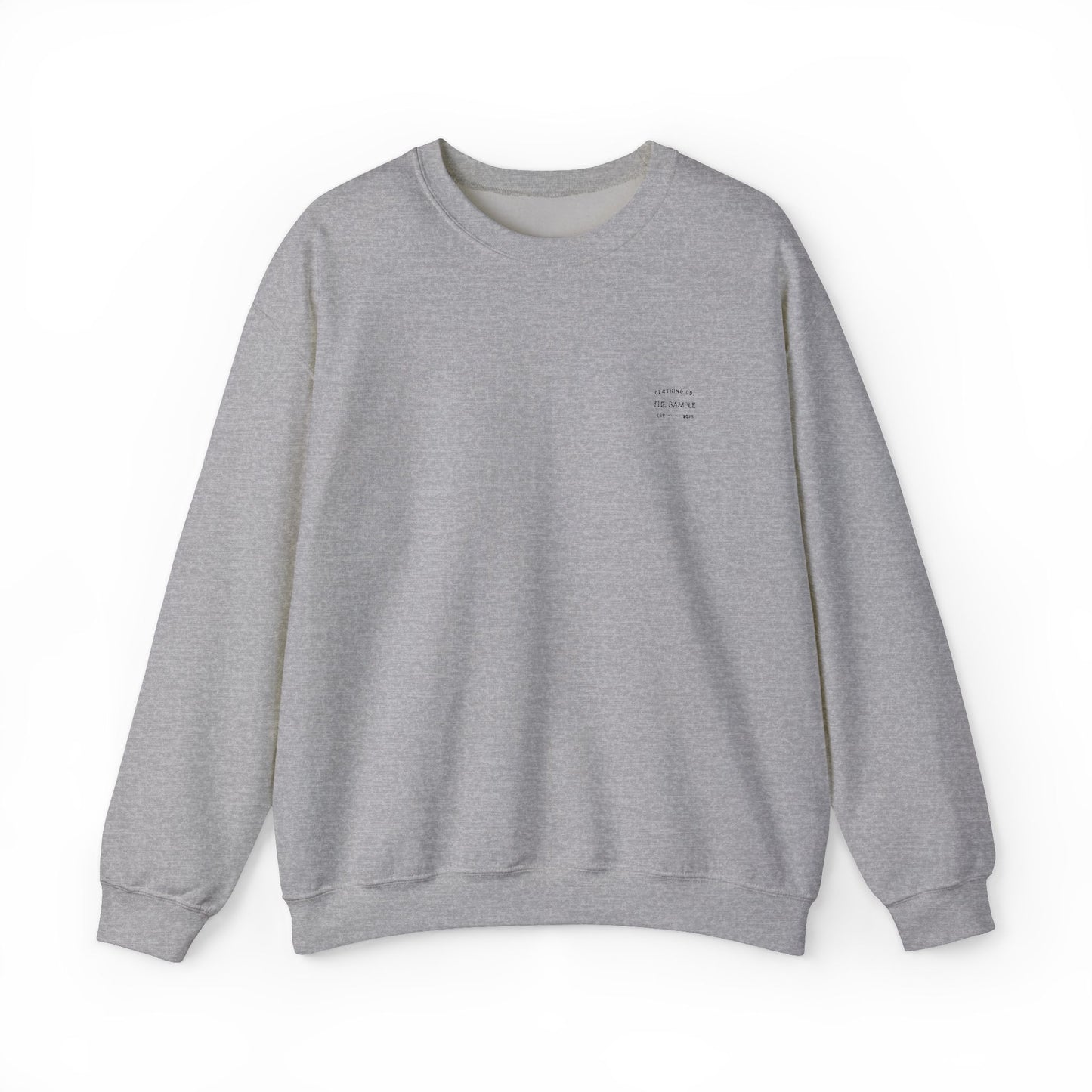 Crewneck Sweatshirt - “The Sample Clothing Co.” Design