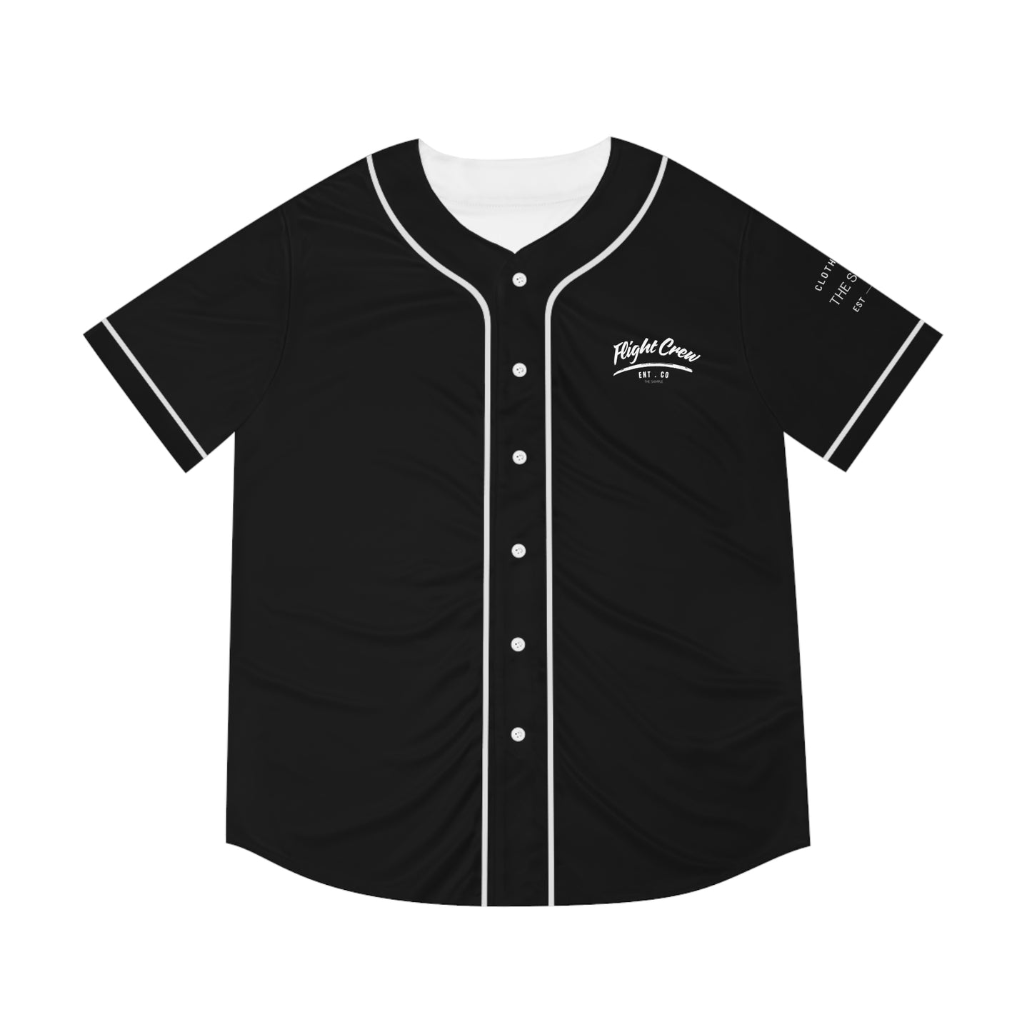 Men's Baseball Jersey - “Flight Crew ENT” Design (420)