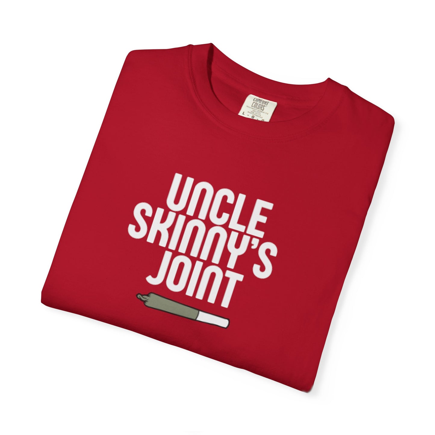 (Unisex) Comfortable Tee - “Uncle Skinny’s Joint” Design