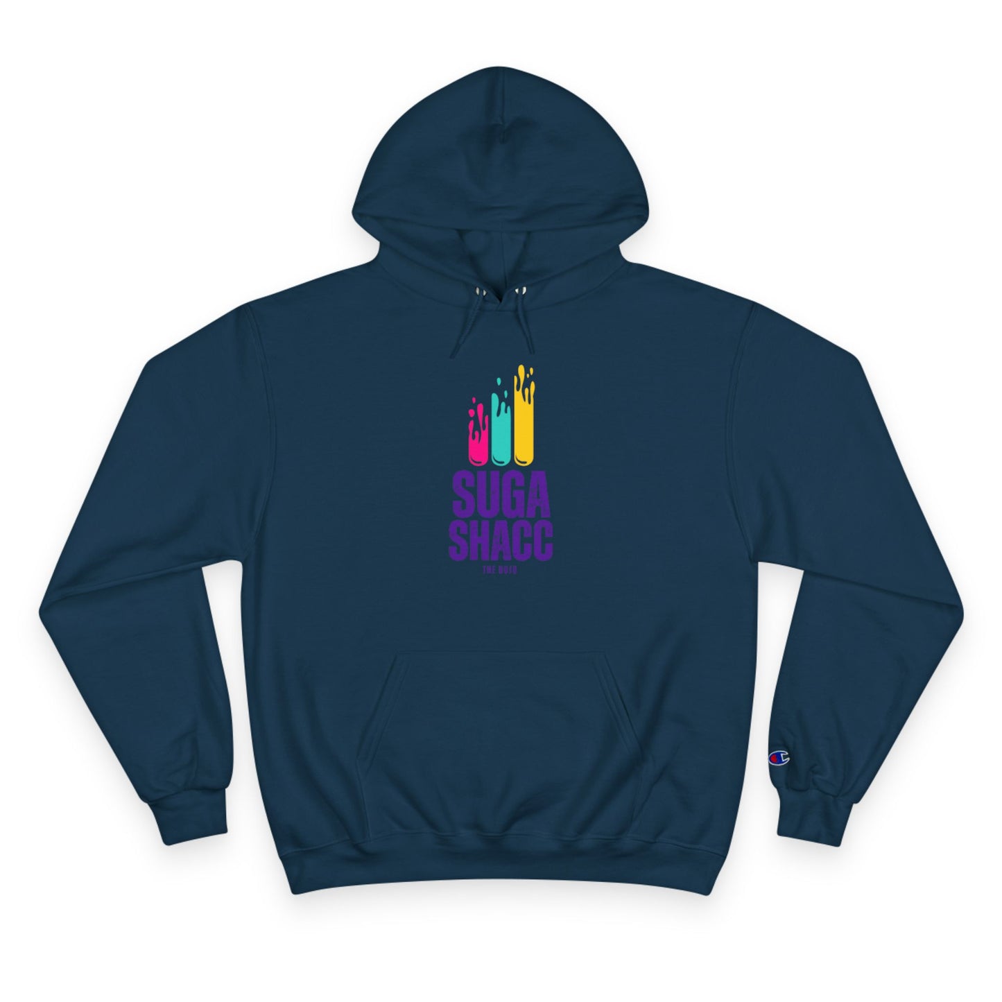 Champion Hoodie - "Suga Shacc" Design
