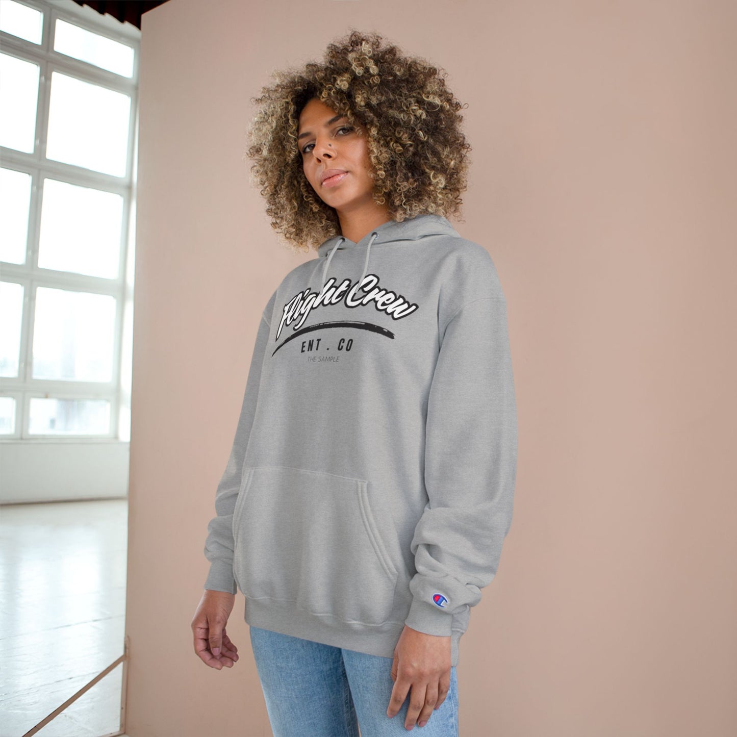 Champion Hoodie - "Flight Crew" Design