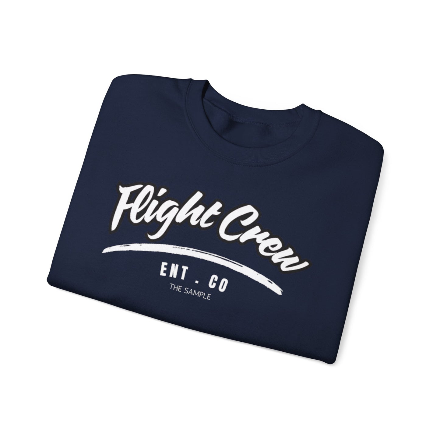 Unisex Heavy Blend™ Crewneck Sweatshirt - "Flight Crew" Design