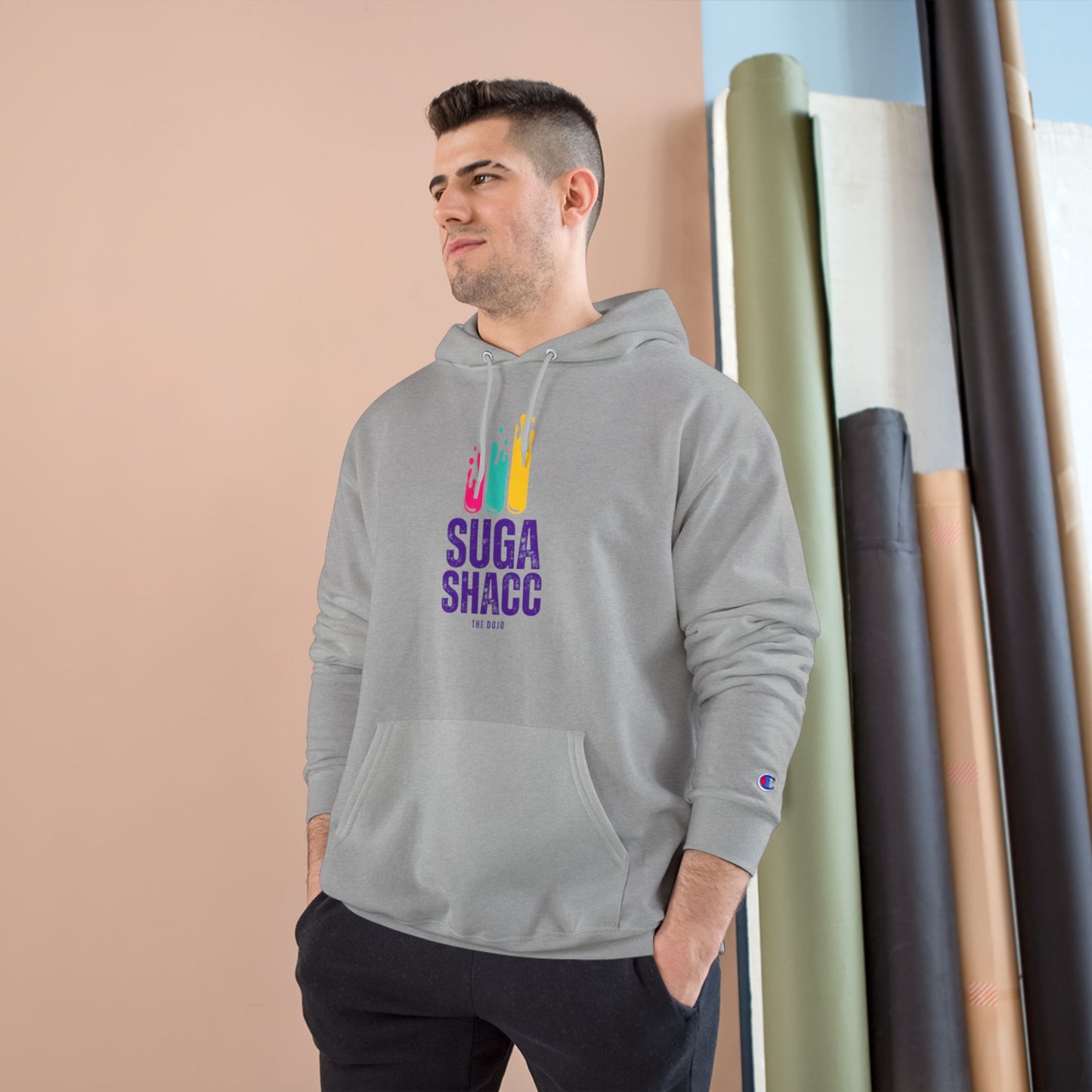 Champion Hoodie - "Suga Shacc" Design