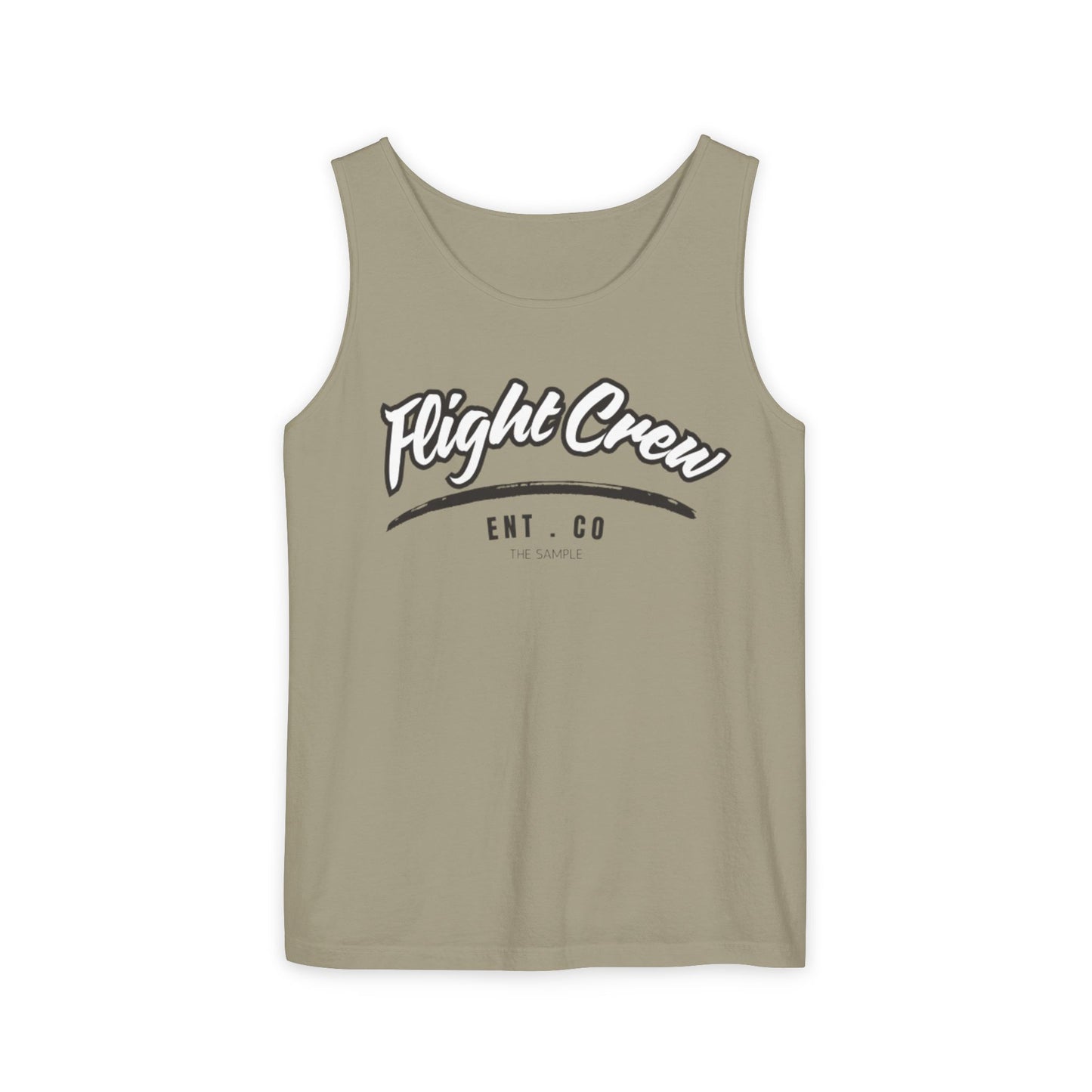 Unisex Garmented-Tank Top - "Flight Crew" Design