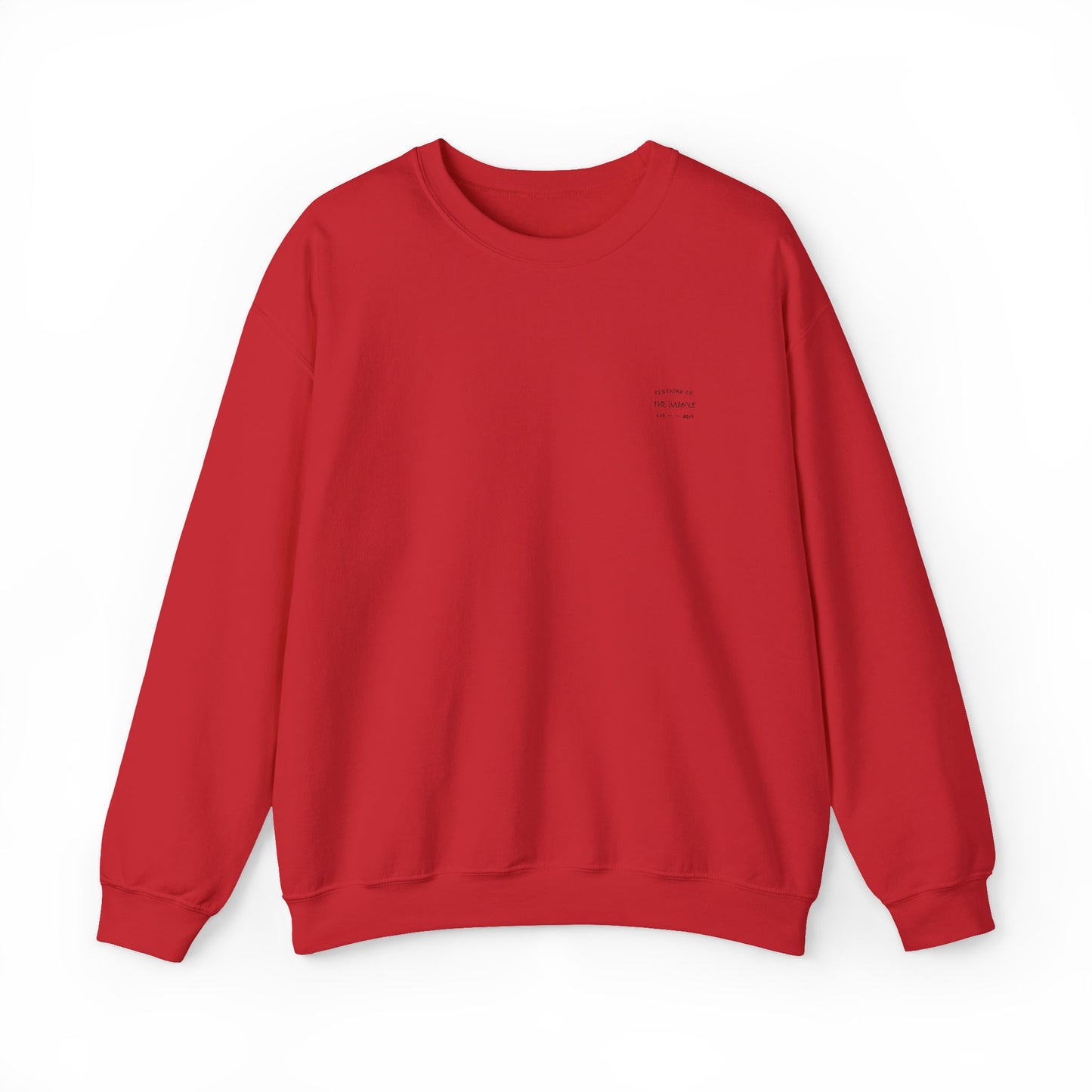 Crewneck Sweatshirt - “The Sample Clothing Co.” Design