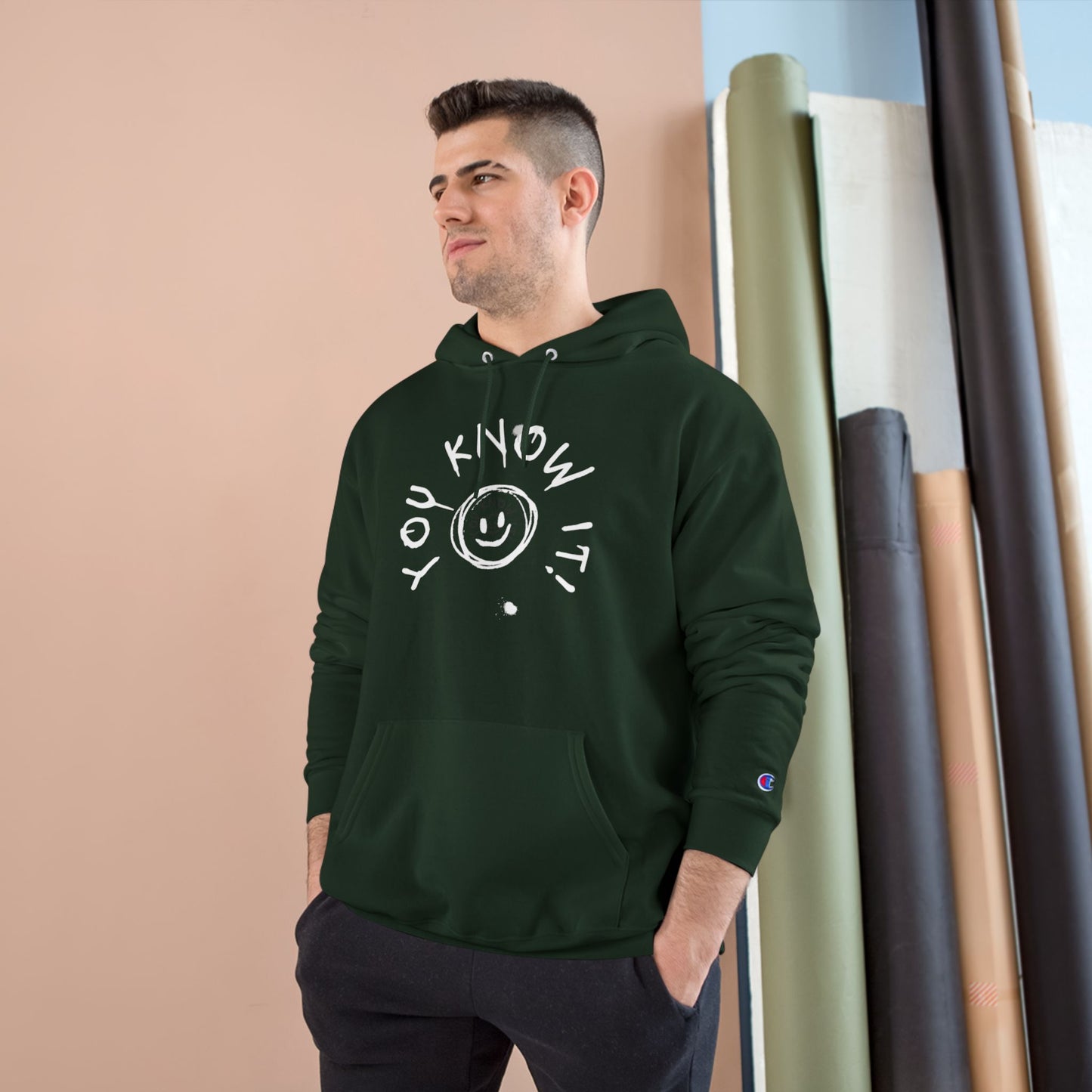 Champion Hoodie - 'You Know It!' Casual Sweatshirt for Everyday Comfort
