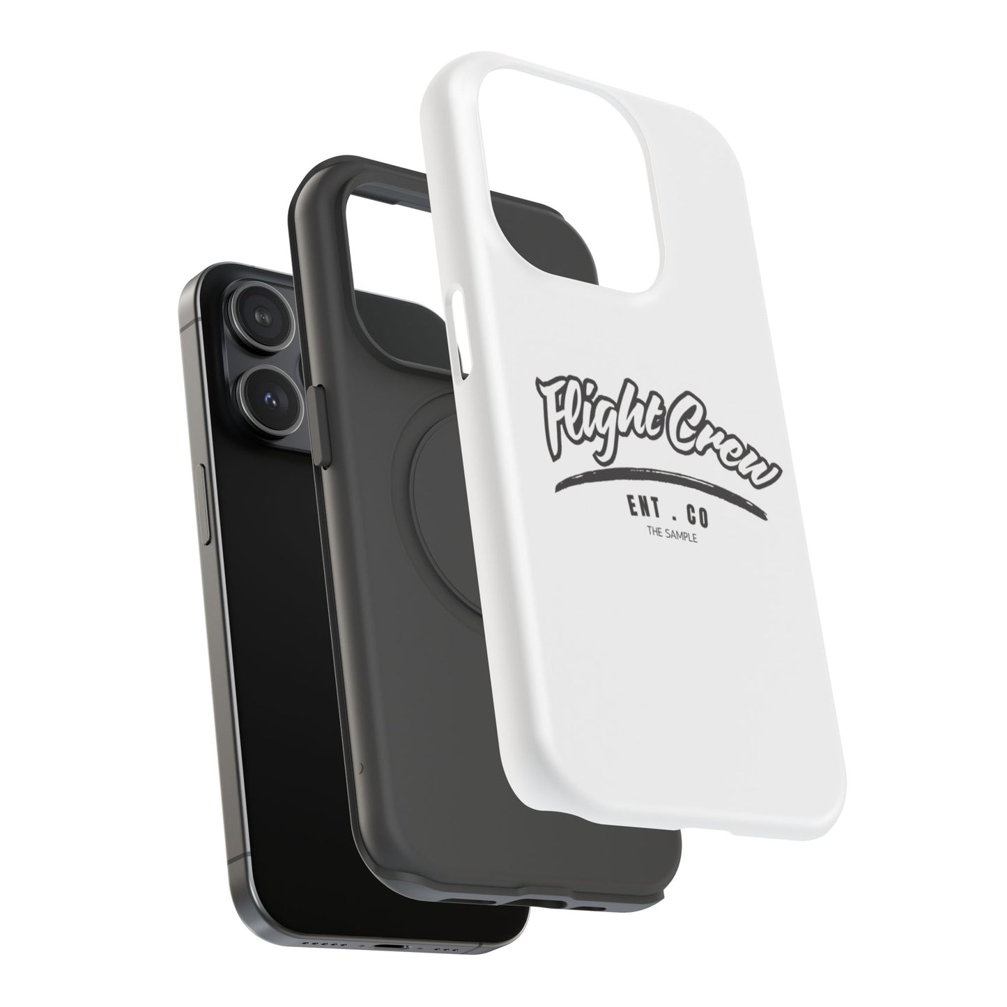 Impact-Resistant Phone Case - "Flight Crew" Design