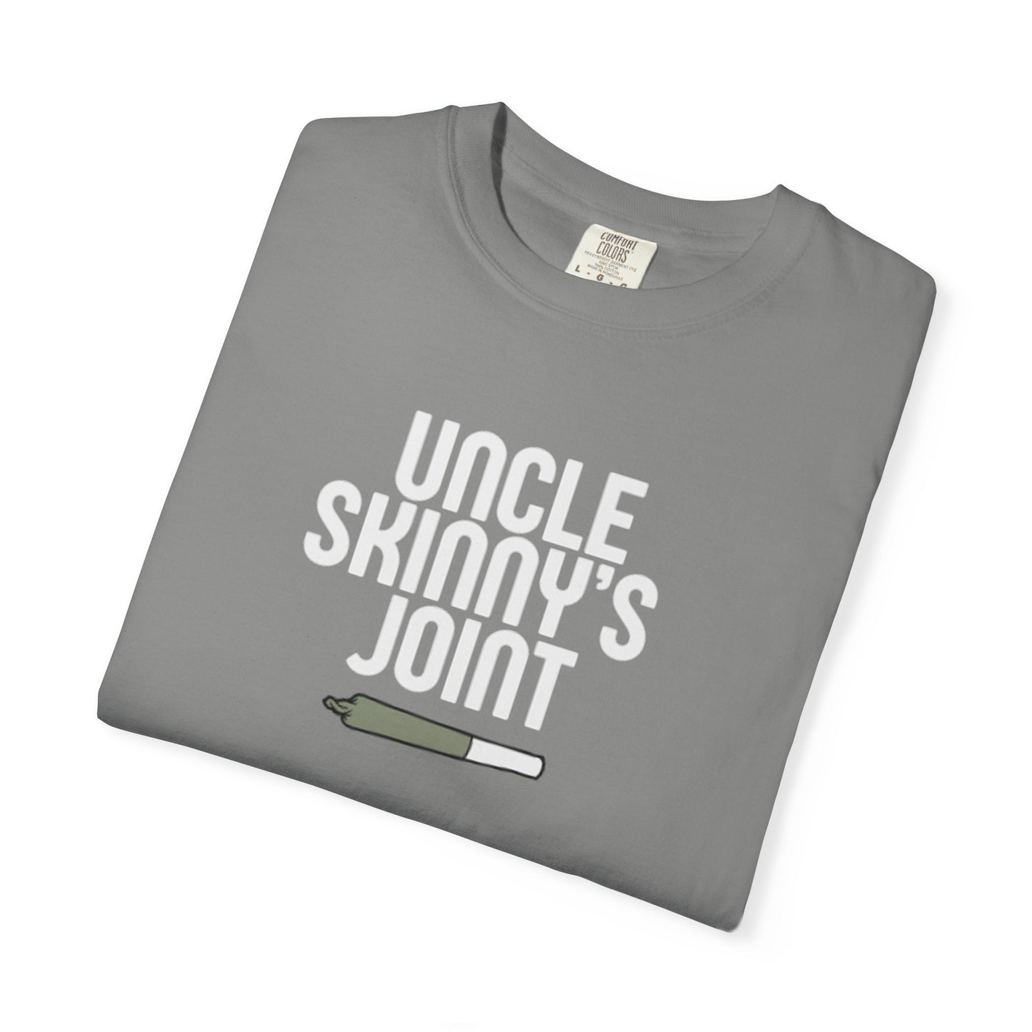 (Unisex) Comfortable Tee - “Uncle Skinny’s Joint” Design