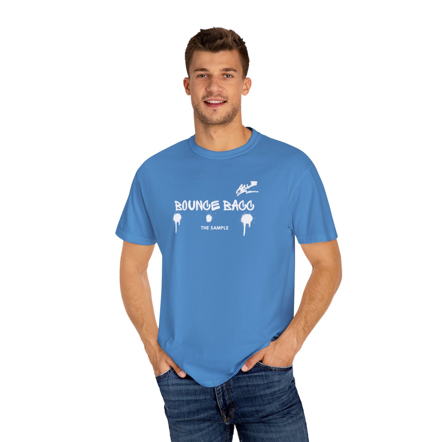 “Bounce Bacc” Unisex Garment-Dyed T-Shirt - Soft, Trendy Style for Everyday Wear