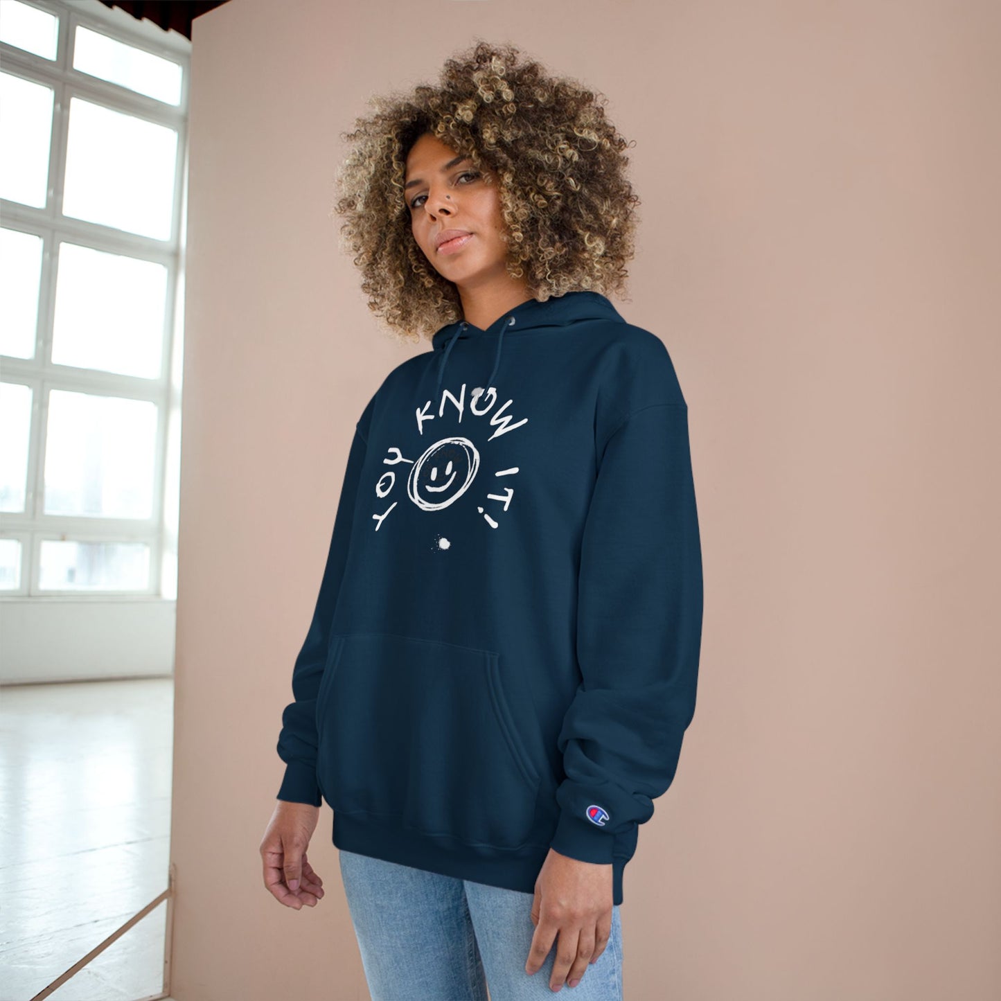Champion Hoodie - 'You Know It!' Casual Sweatshirt for Everyday Comfort