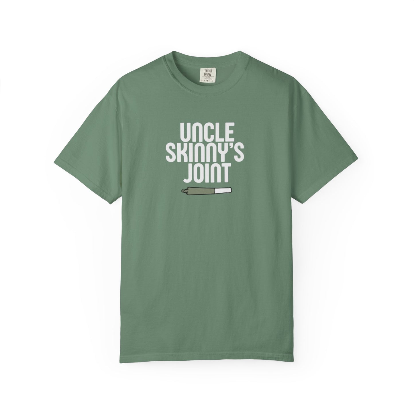(Unisex) Comfortable Tee - “Uncle Skinny’s Joint” Design