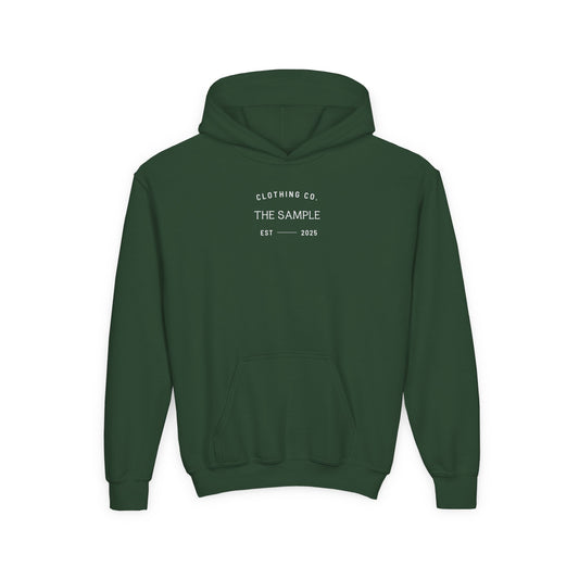 (Youth) Heavy Blend Hooded Sweatshirt - "Flight Crew" Design