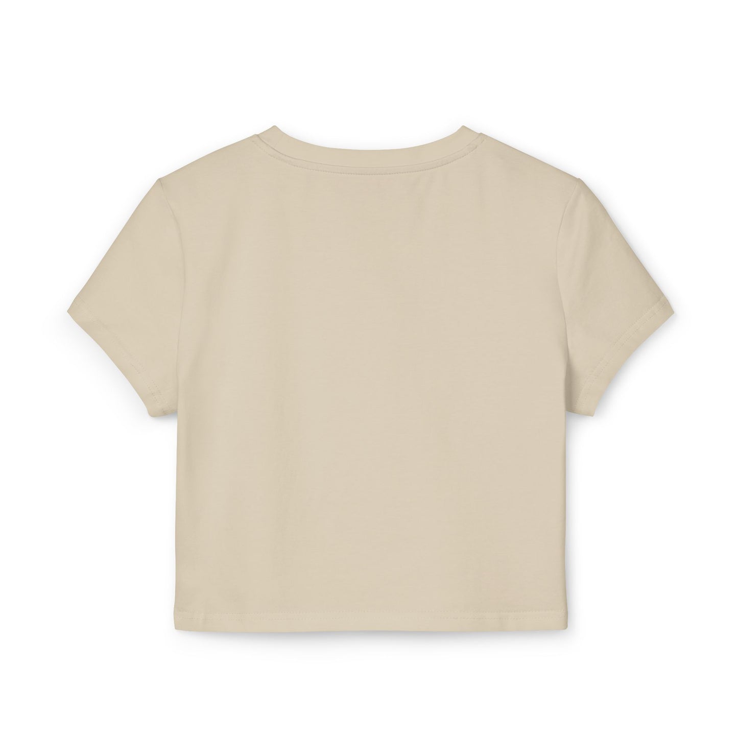 Women's Cropped Baby Tee - "Flight Crew" Design