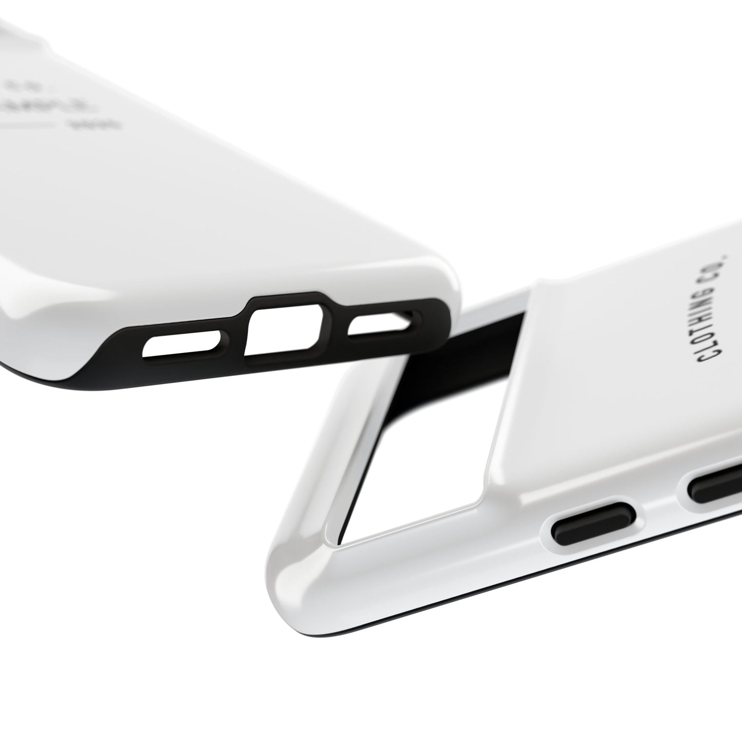 Durable Phone Case - “The Sample Clothing Co.” Design