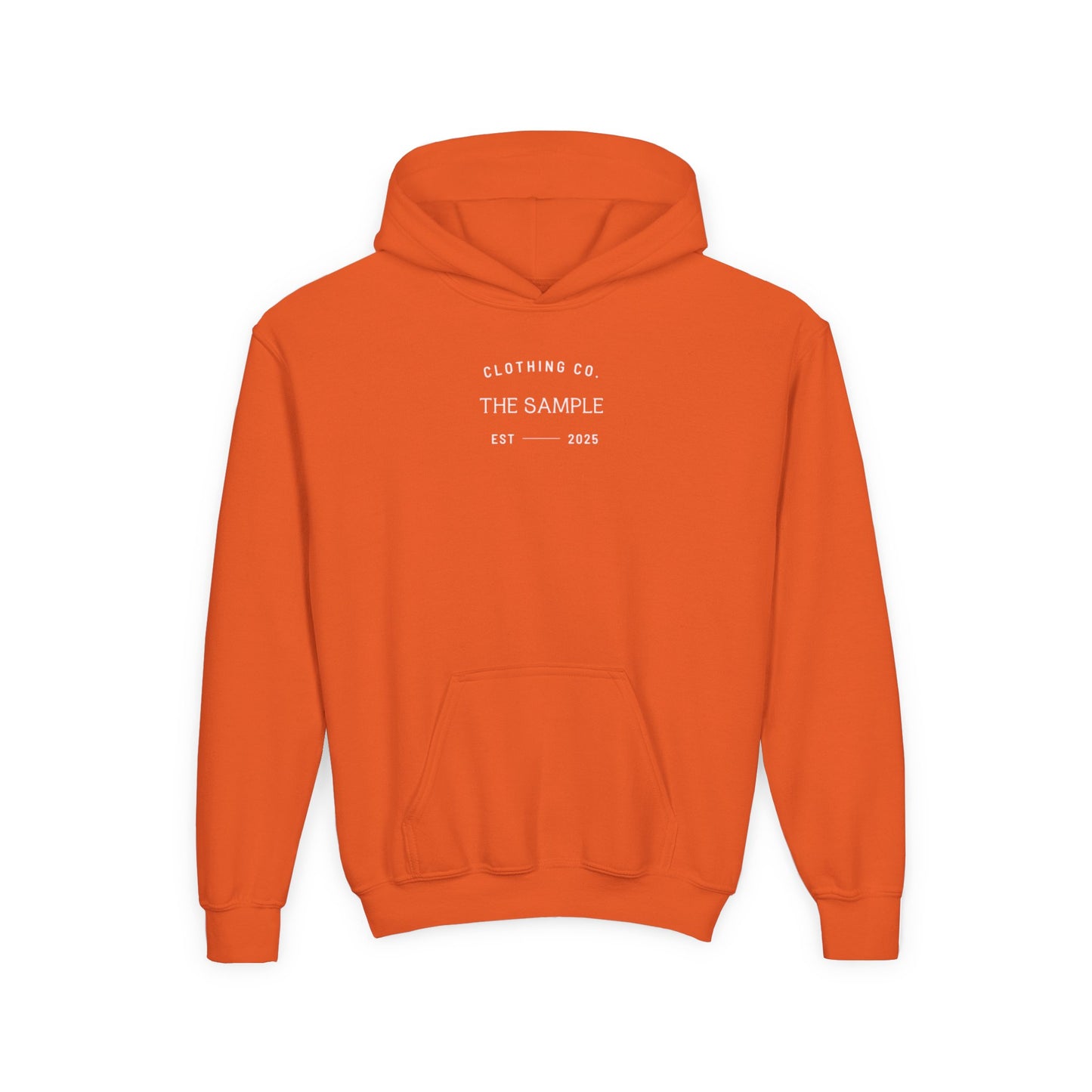 (Youth) Heavy Blend Hooded Sweatshirt - "Flight Crew" Design