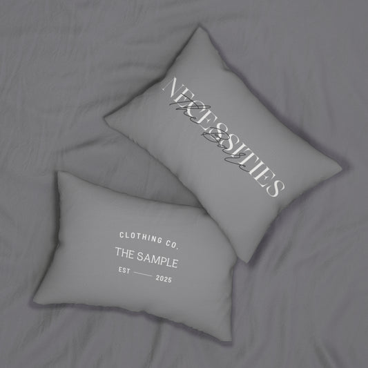 Lumbar Pillow - “The Bare Necessities” Design