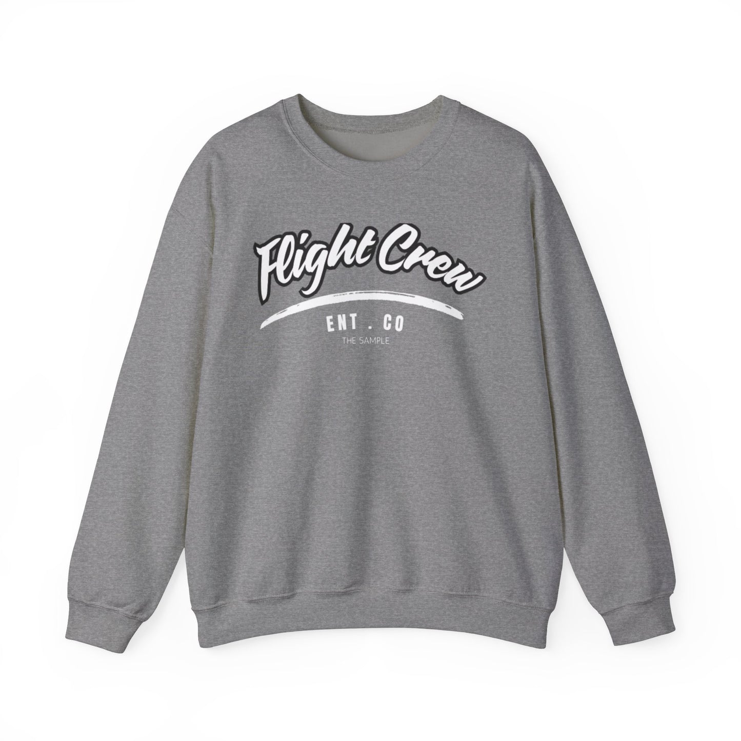 Unisex Heavy Blend™ Crewneck Sweatshirt - "Flight Crew" Design