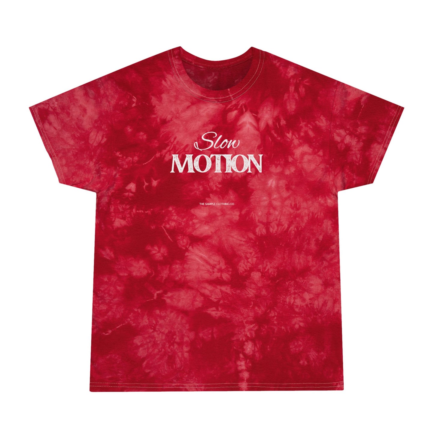 (Unisex) Tie-Dye Tee - “Slow Motion” Design