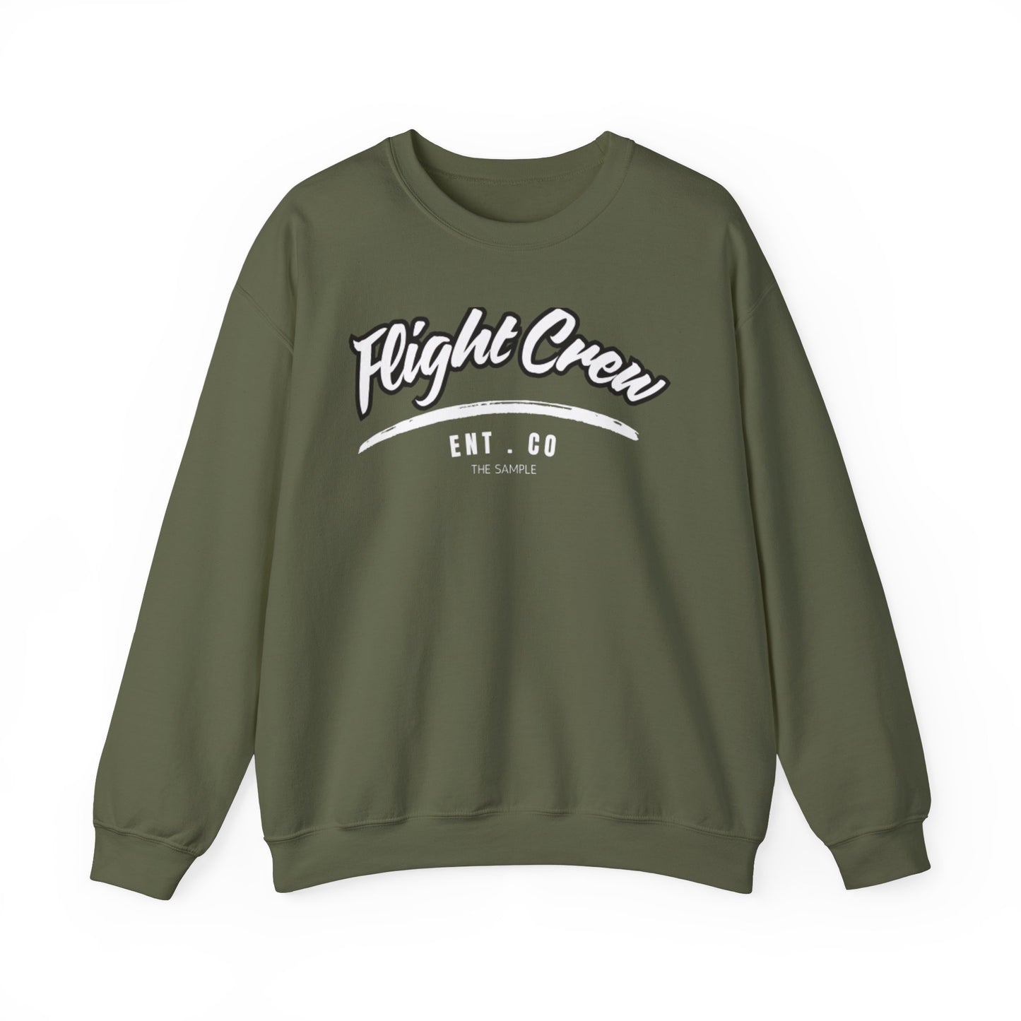 Unisex Heavy Blend™ Crewneck Sweatshirt - "Flight Crew" Design