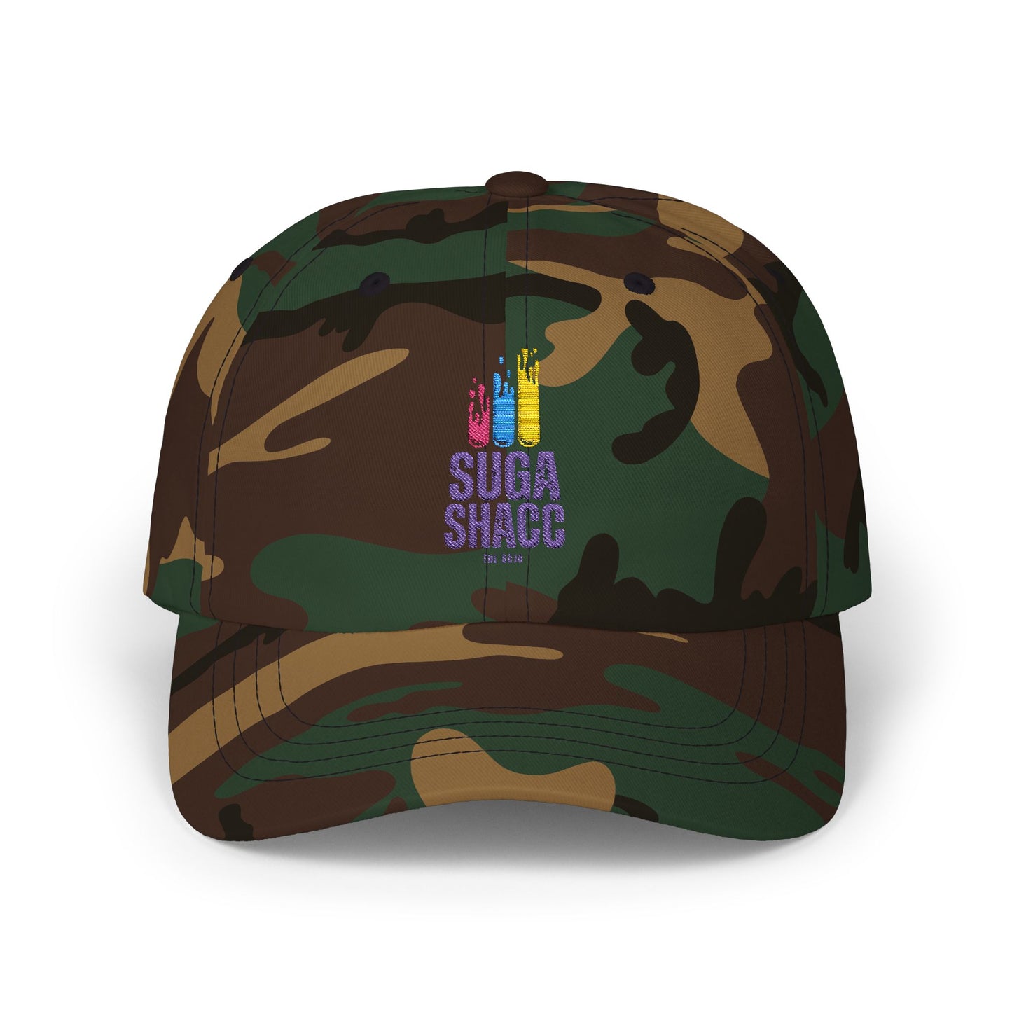 Classic Dad Cap - "Suga Shacc" Design