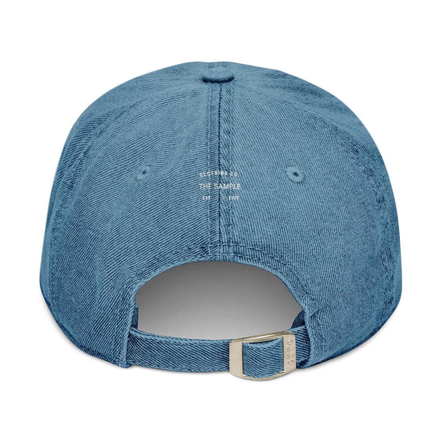 Unisex Embroidered Denim Hat - “Flight Crew ENT” Design
