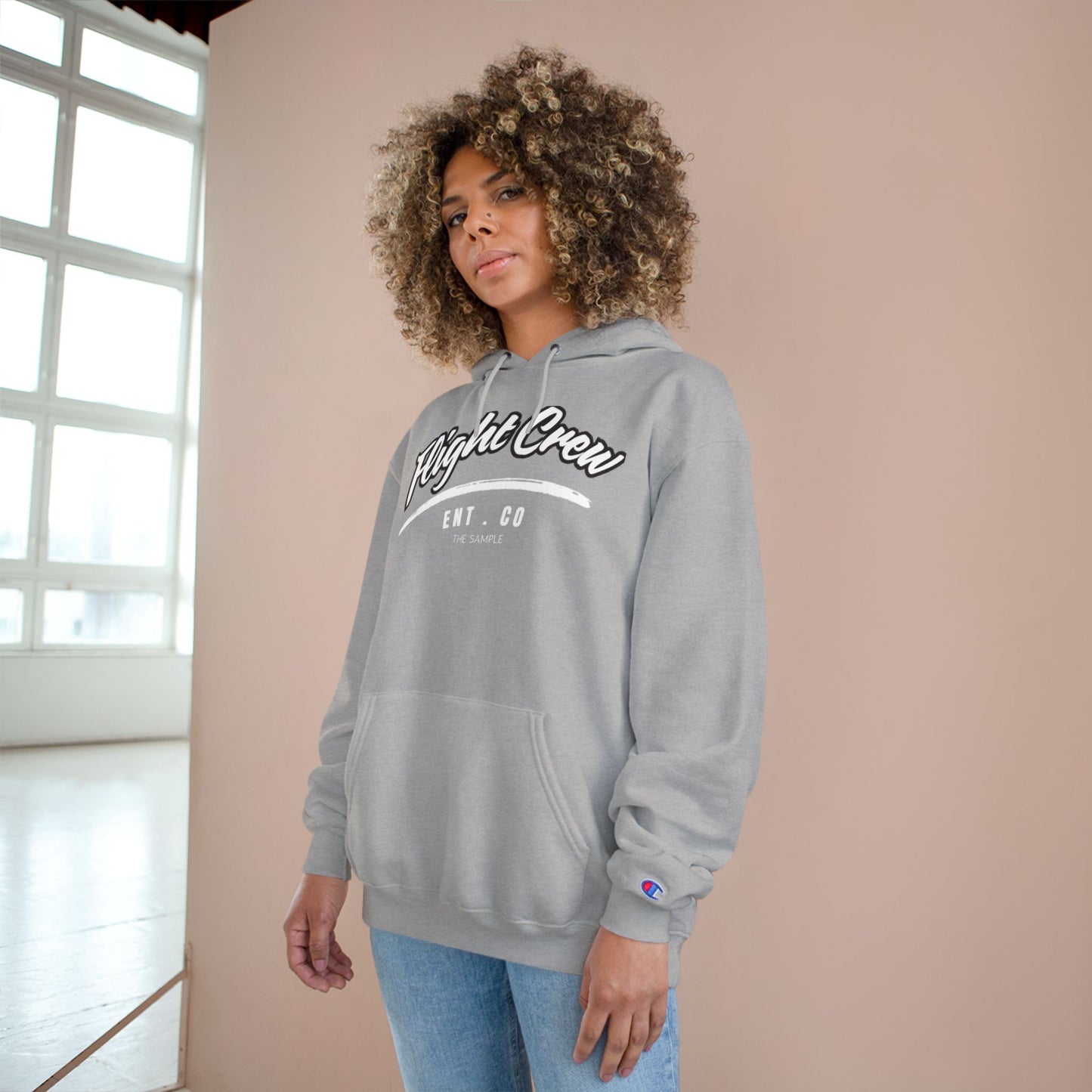 Champion Hoodie - "Flight Crew" Design