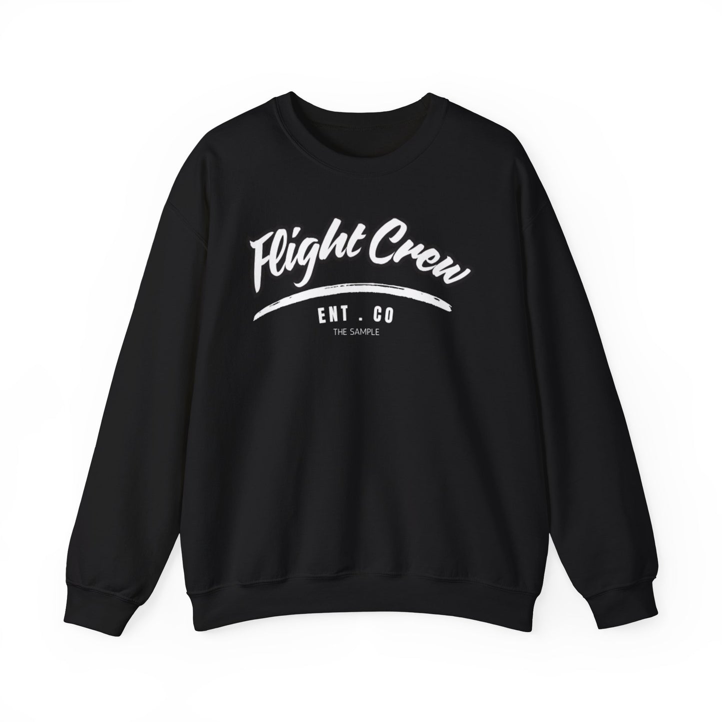 Unisex Heavy Blend™ Crewneck Sweatshirt - "Flight Crew" Design