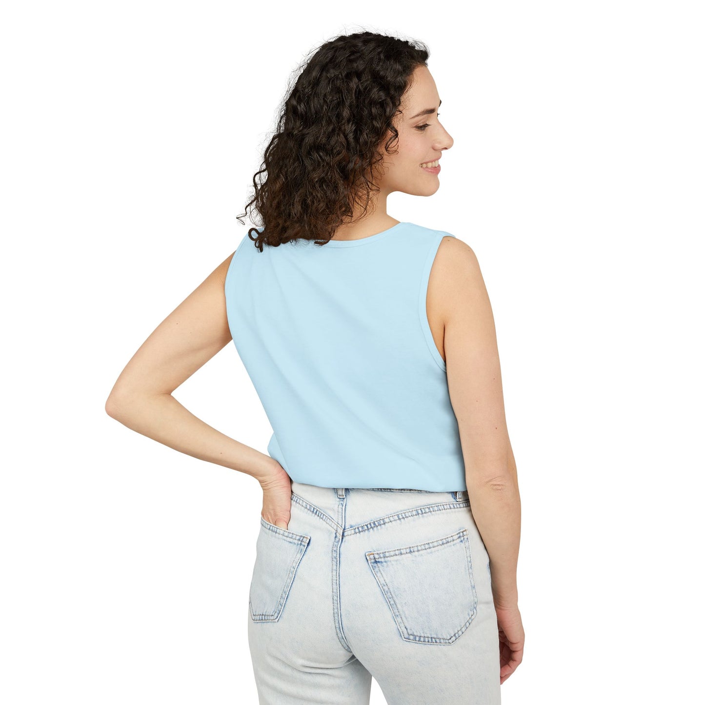 Unisex Garmented-Tank Top - "Flight Crew" Design