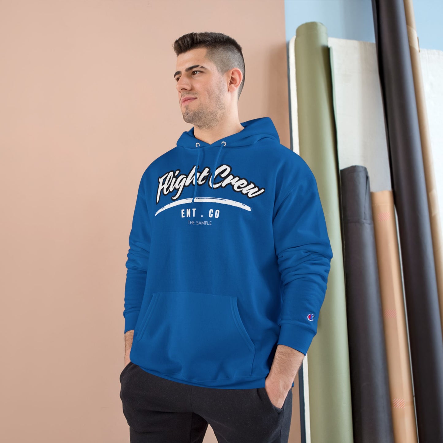 Champion Hoodie - "Flight Crew" Design