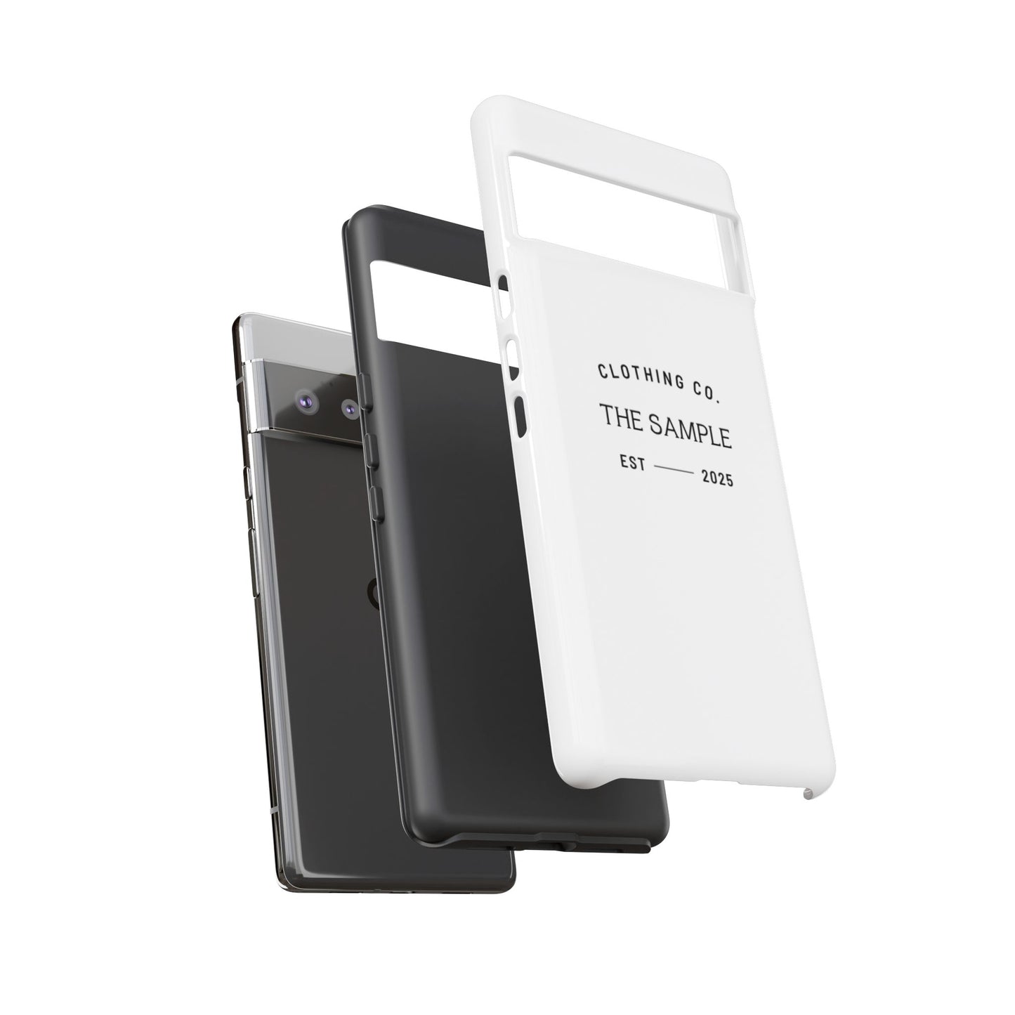 Durable Phone Case - “The Sample Clothing Co.” Design