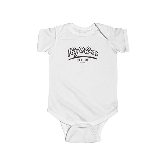 Cute Infant Bodysuit - "Flight Crew" Design