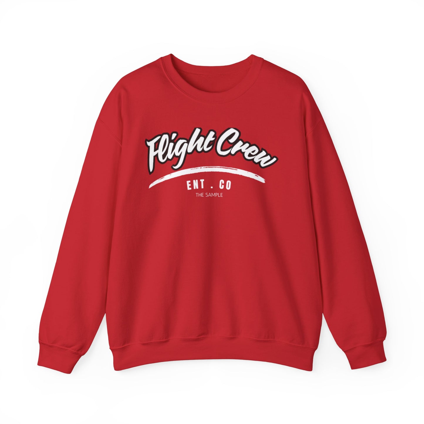 Unisex Heavy Blend™ Crewneck Sweatshirt - "Flight Crew" Design