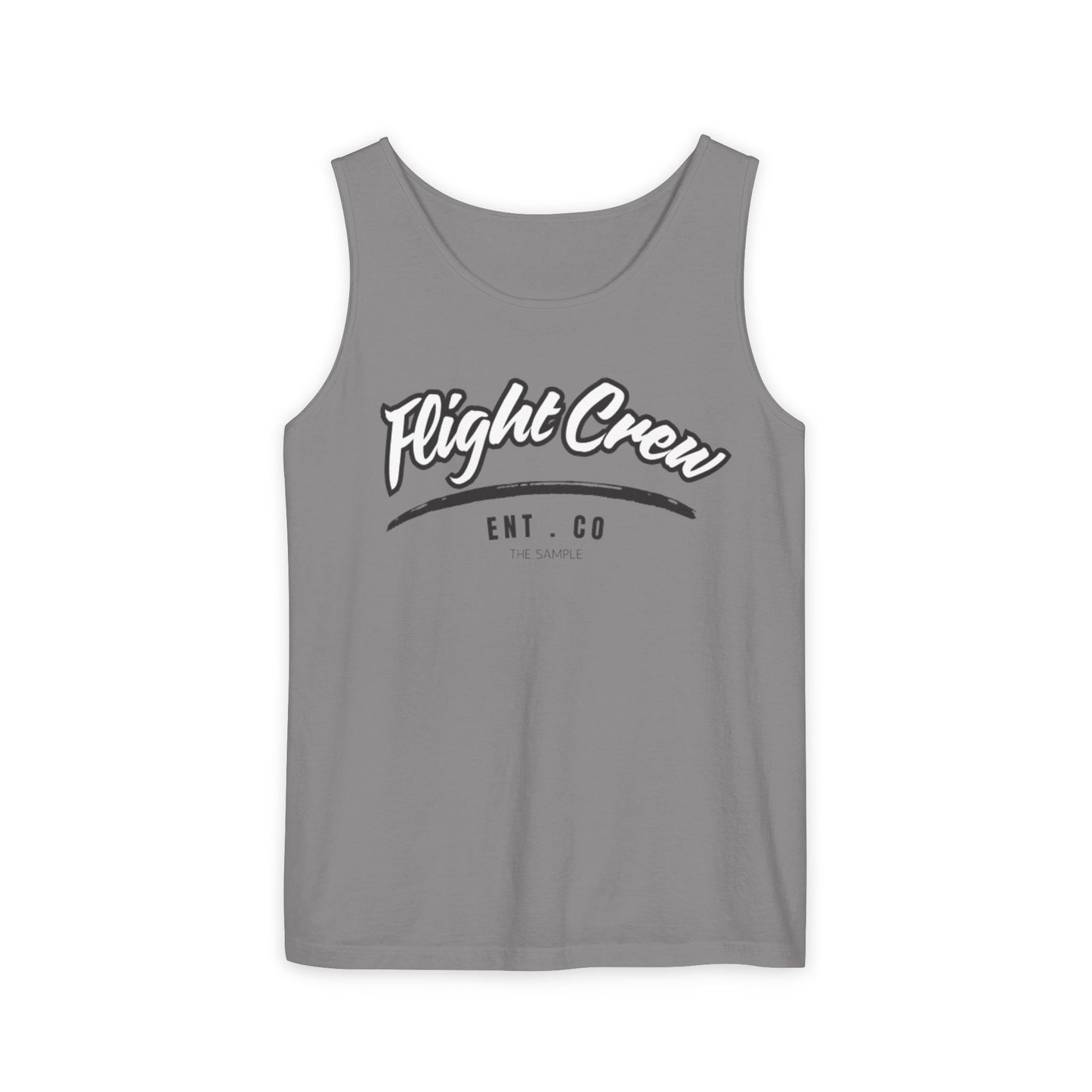 Unisex Garmented-Tank Top - "Flight Crew" Design