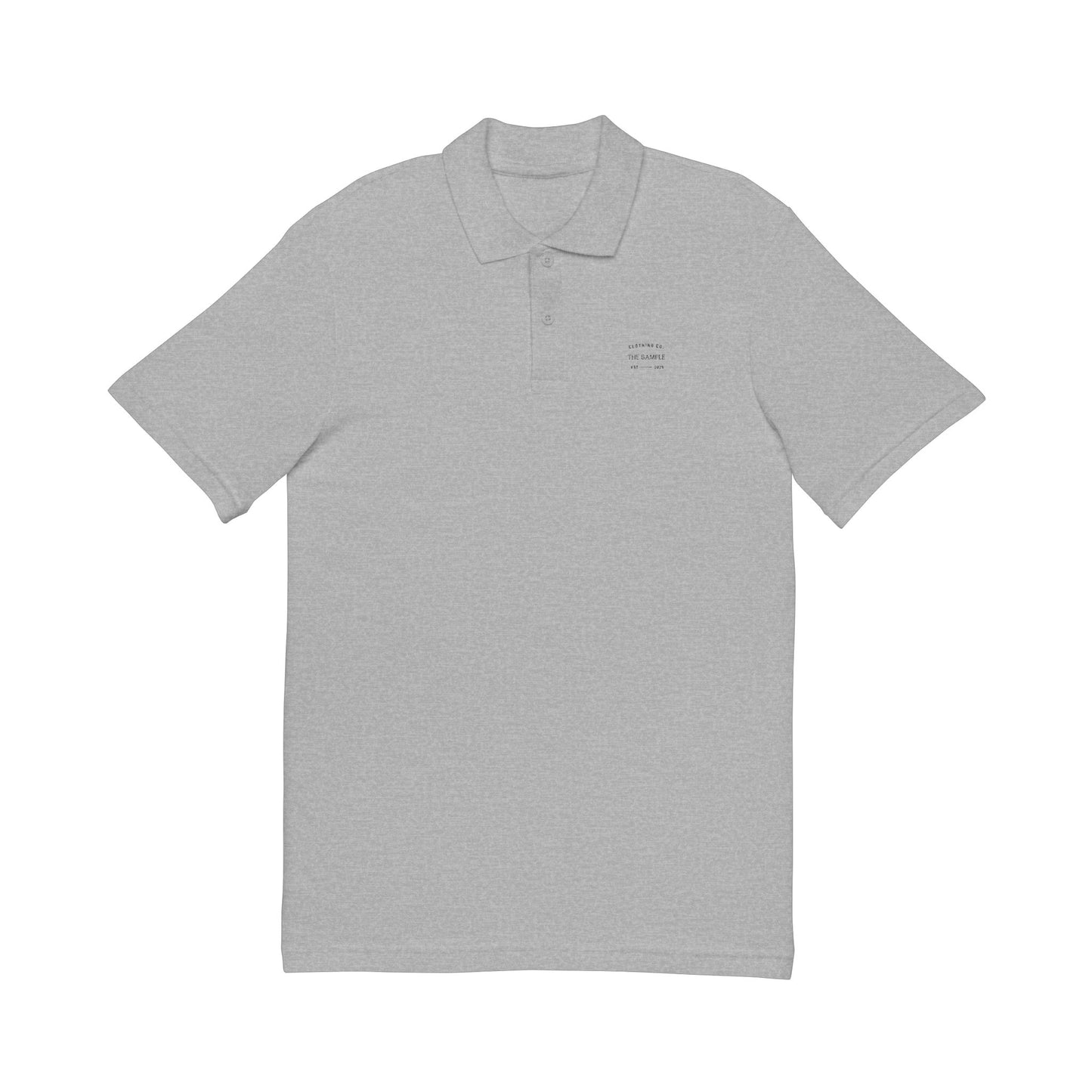 Embroidered Unisex Pique Polo Shirt - "The Sample Clothing Co. Collective" Design