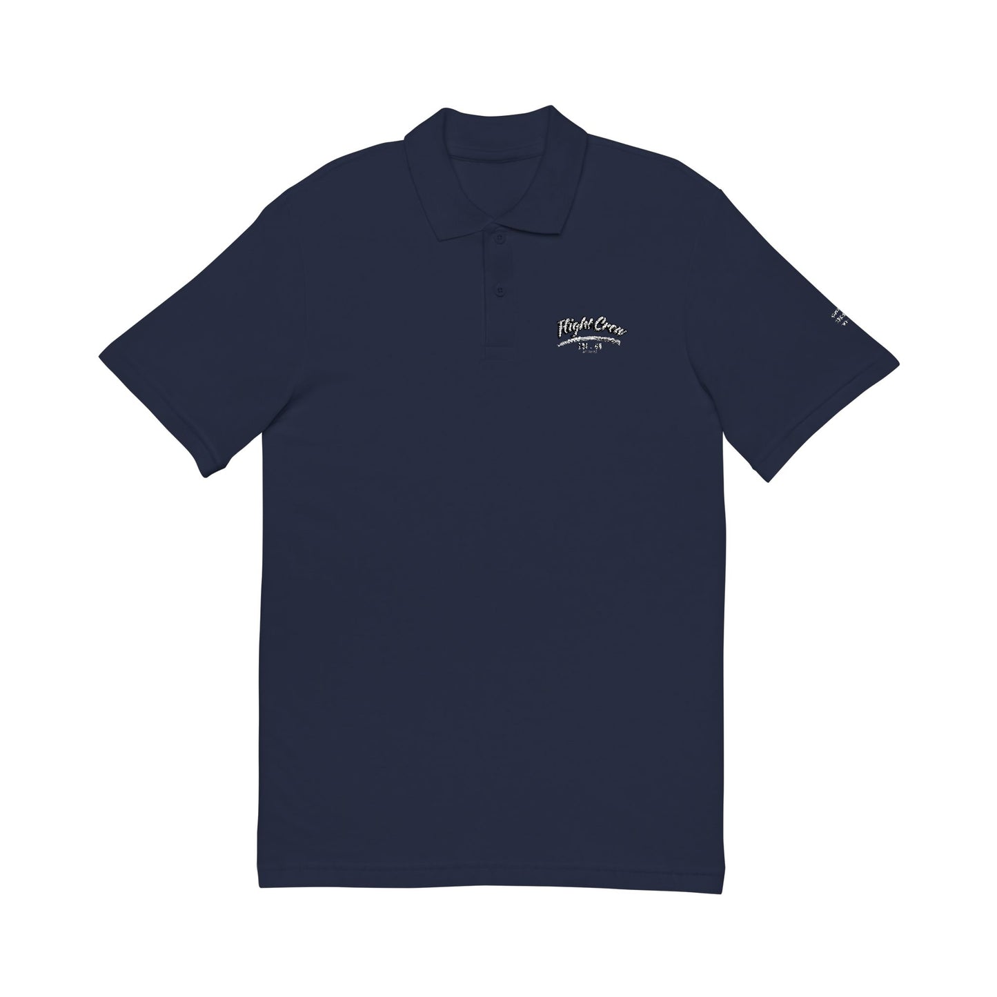 Stylish Polo Shirt Embroidered - Flight Crew ENT” Design