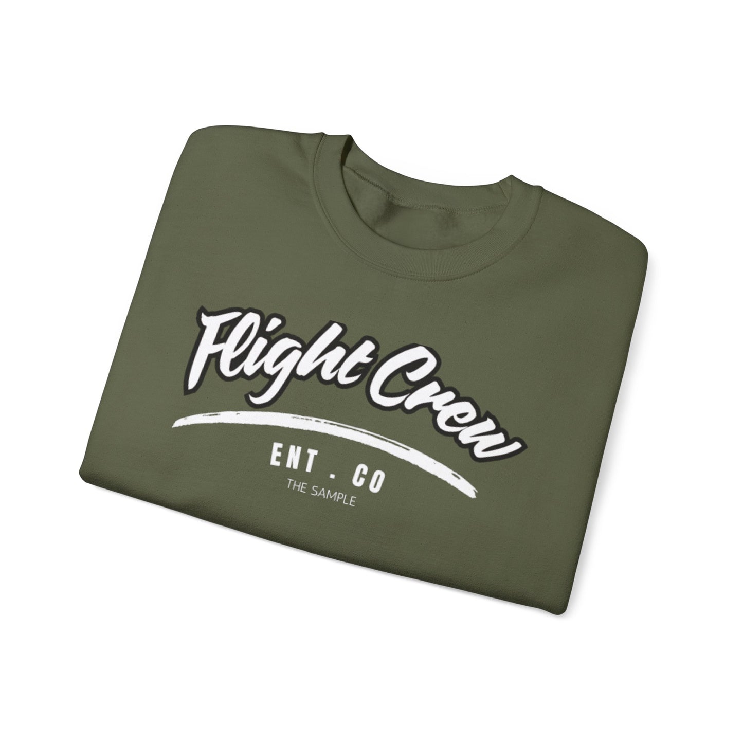 Unisex Heavy Blend™ Crewneck Sweatshirt - "Flight Crew" Design