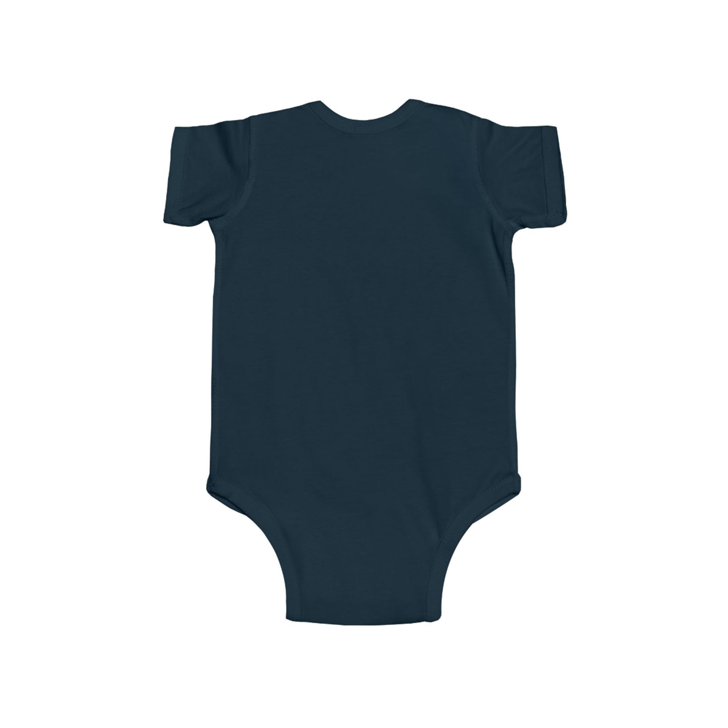 Infant Fine Jersey Bodysuit - "Flight Crew" Design