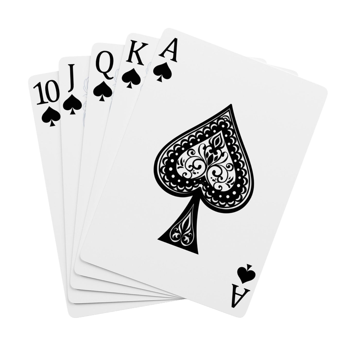 Poker Playing Cards - "The Sample Clothing Co." Design