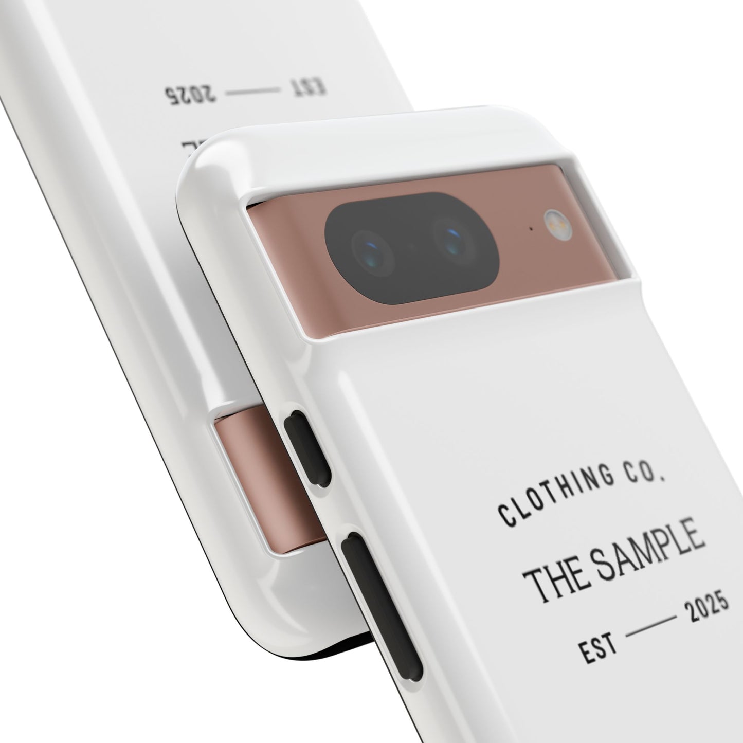 Durable Phone Case - “The Sample Clothing Co.” Design
