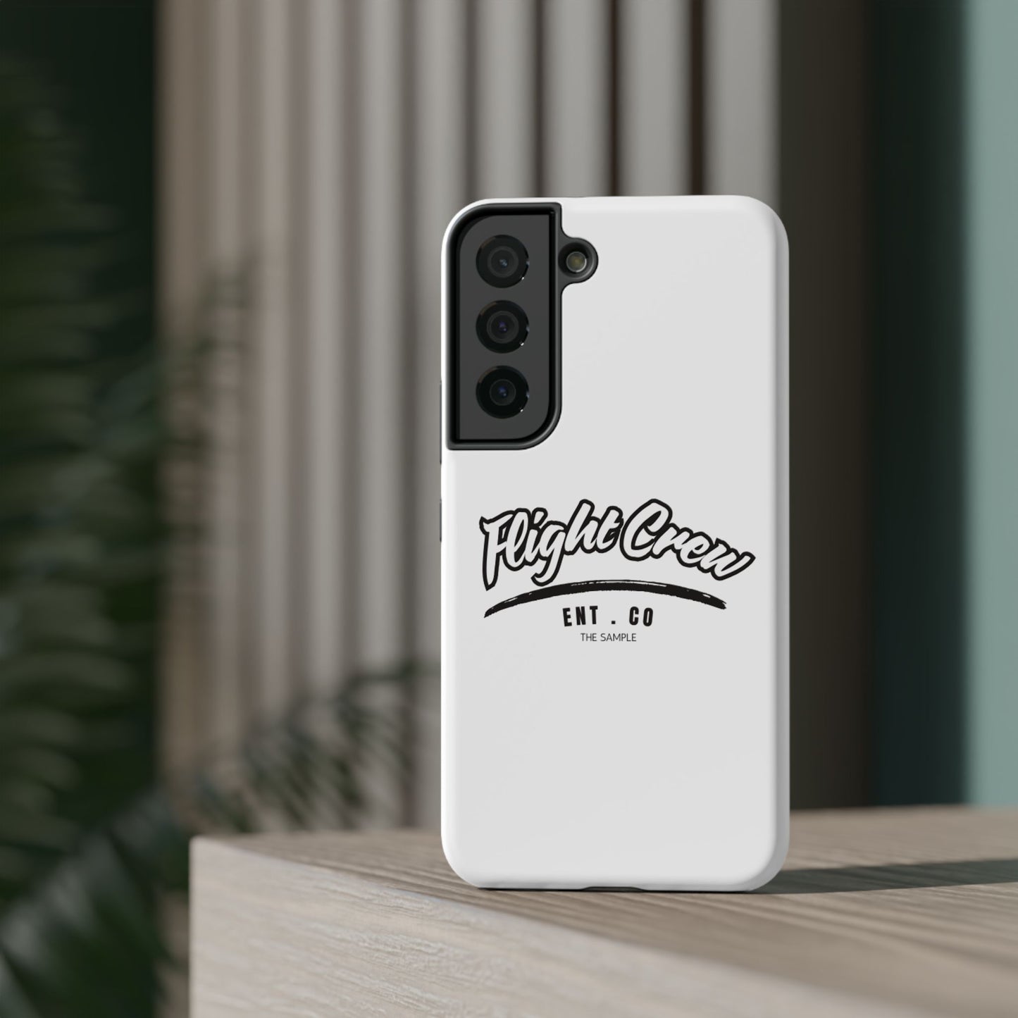 Impact-Resistant Phone Case - "Flight Crew" Design